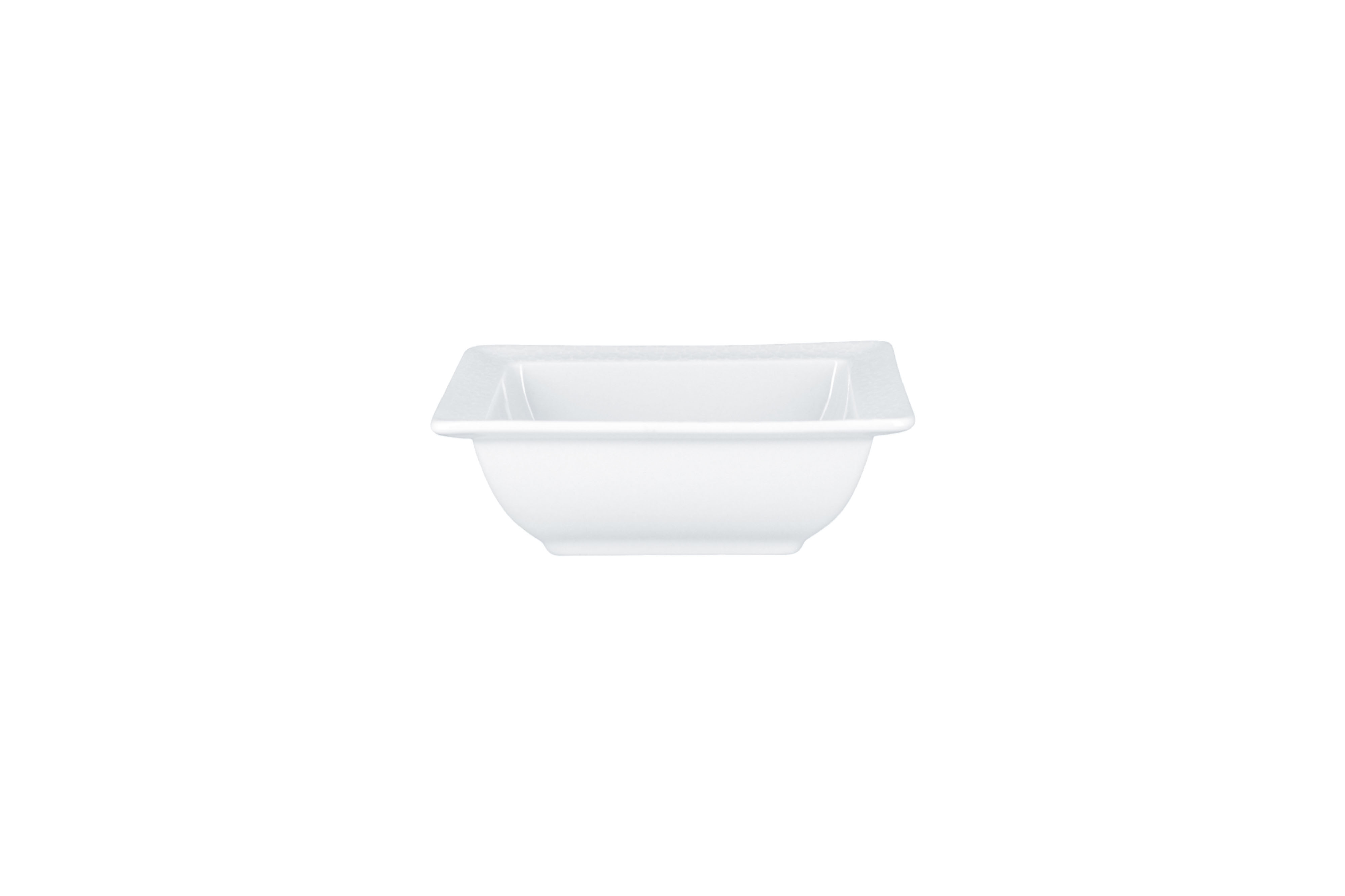 Schale eckig 14x14x5cm 0,32L CHARM white