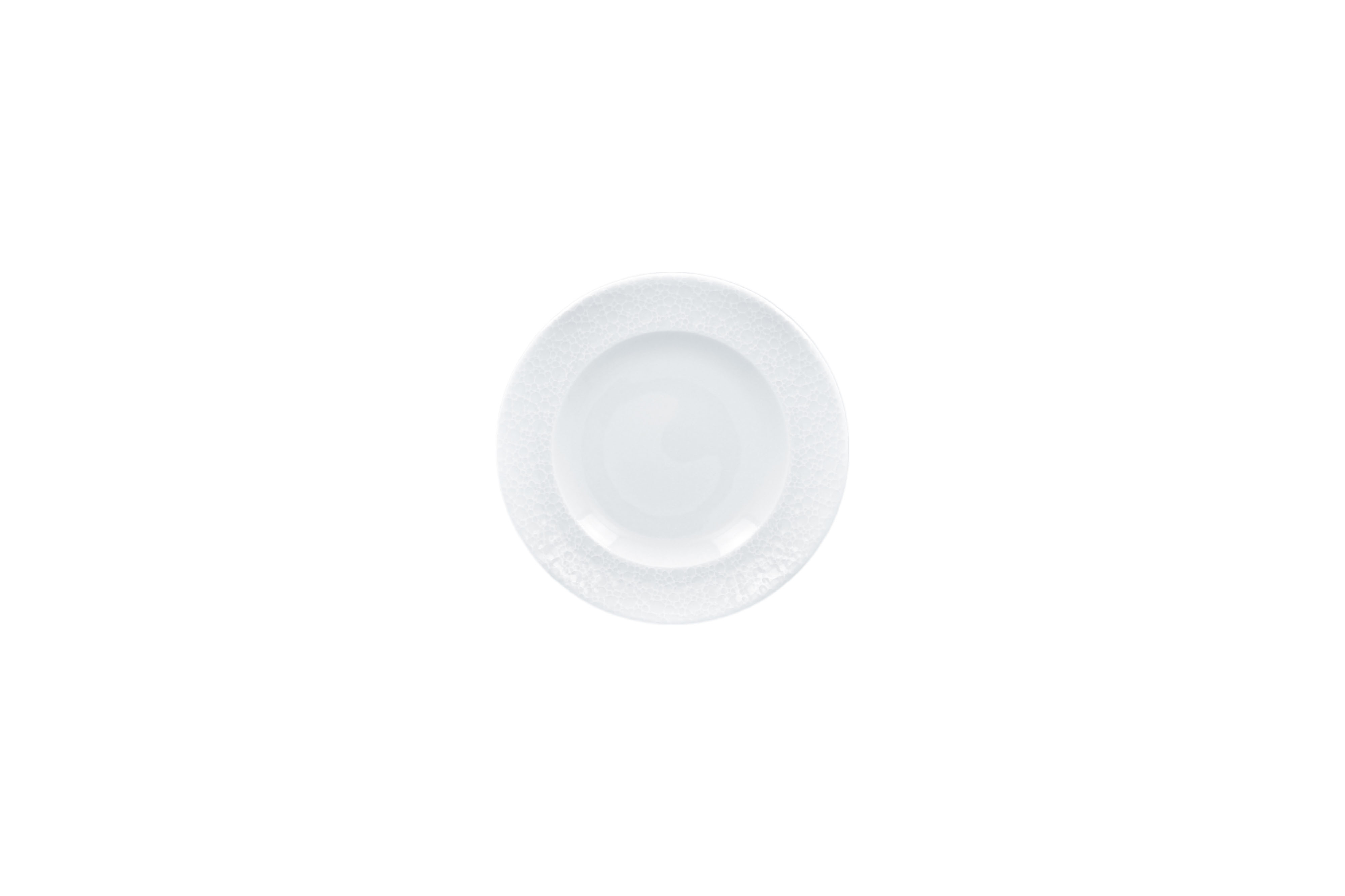 Teller flach Ø16,6cm H2cm CHARM white