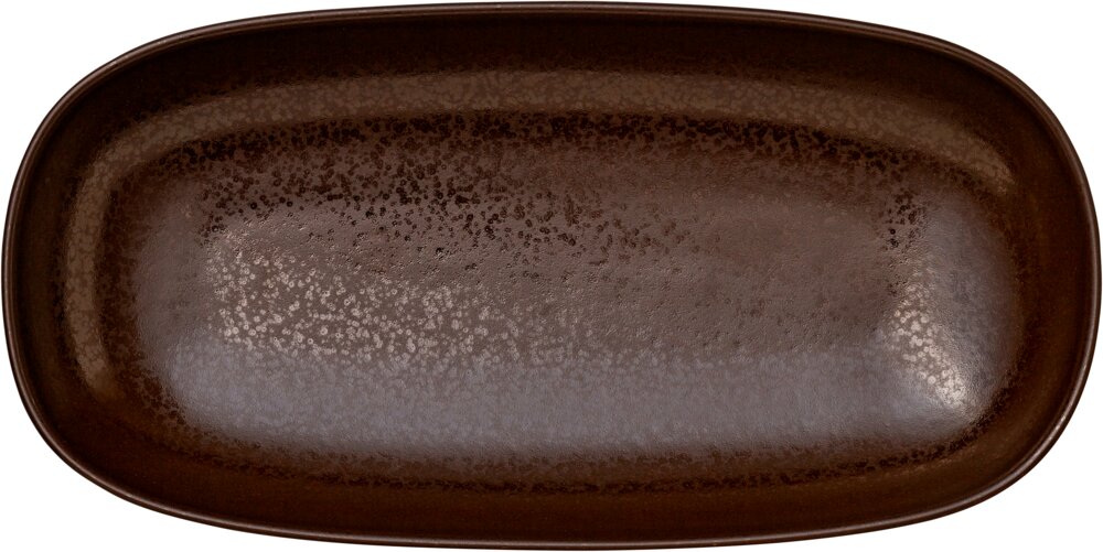 Platte tief coupe 30 cm NIVO mokka