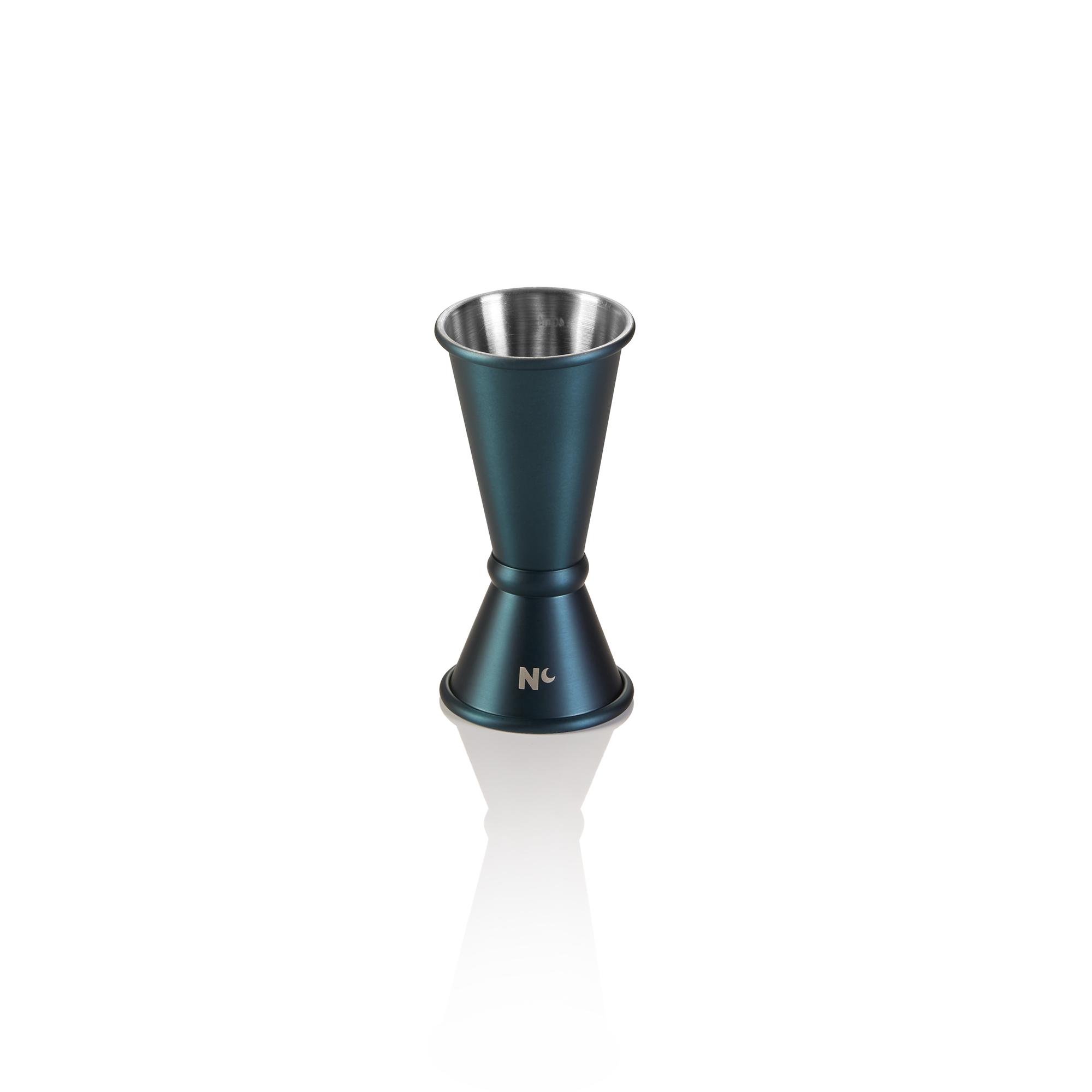 Jigger Japanese Style 2/4cl Ø4,5cm H9cm NOCTURN 18/8 blau matt