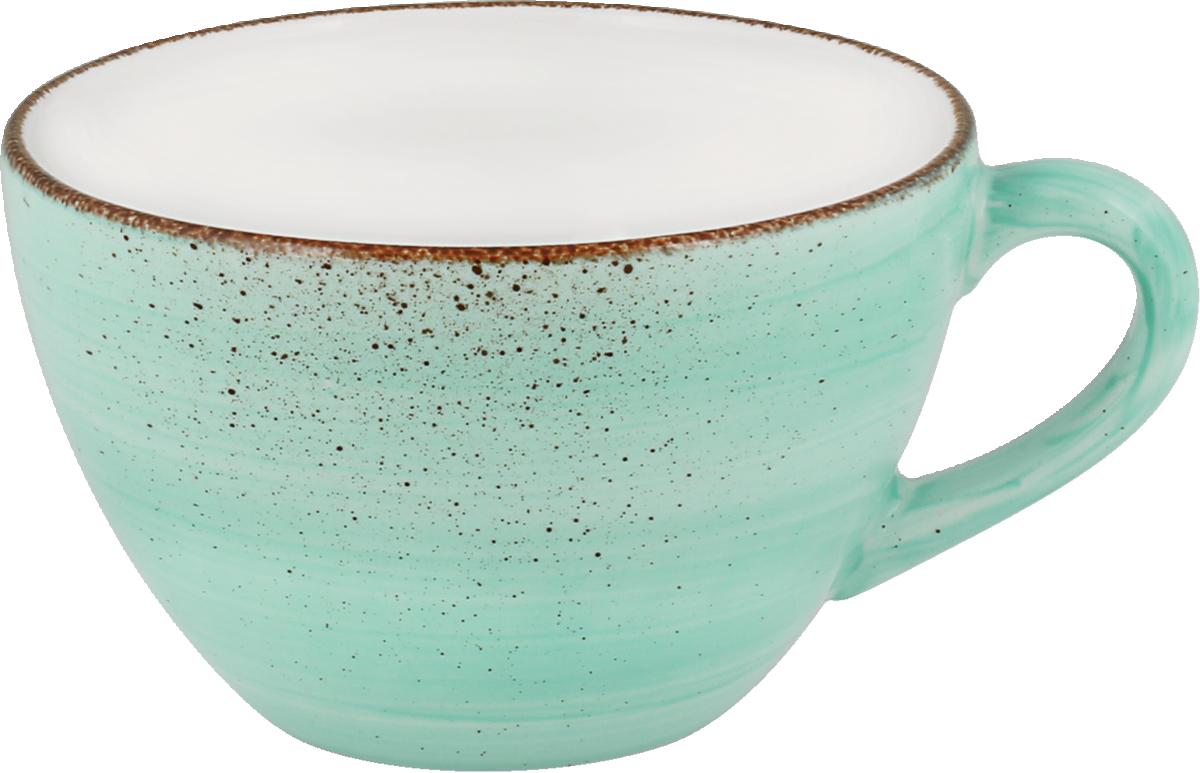 Milchkaffeetasse 0,35l MODERN RUSTIC lagoon