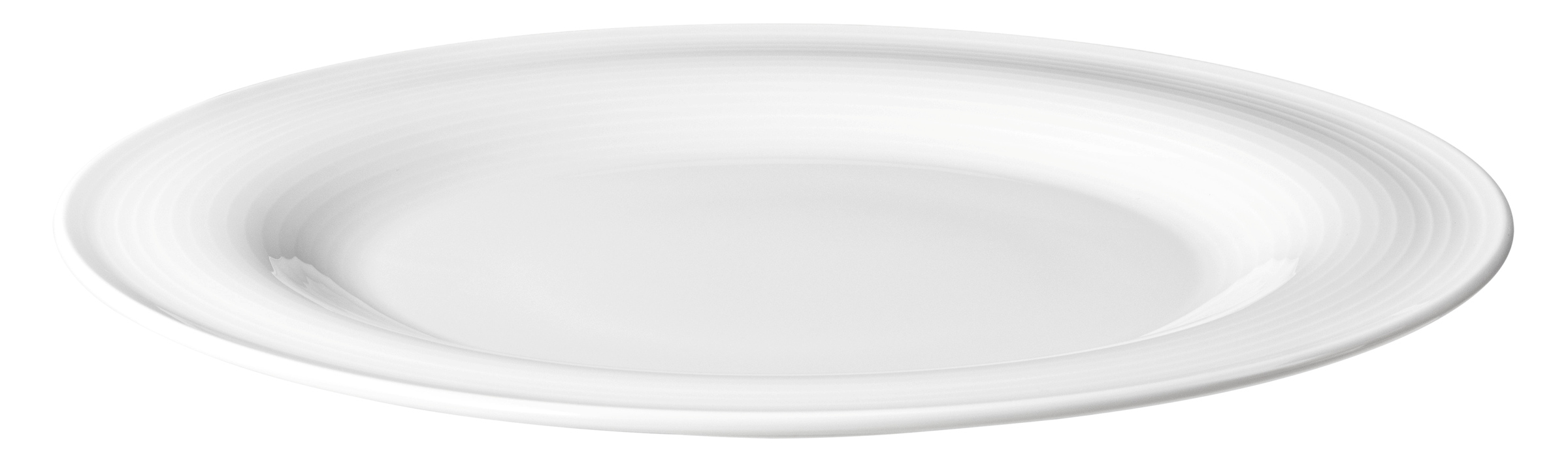 Teller flach 26cm BLUES weiß