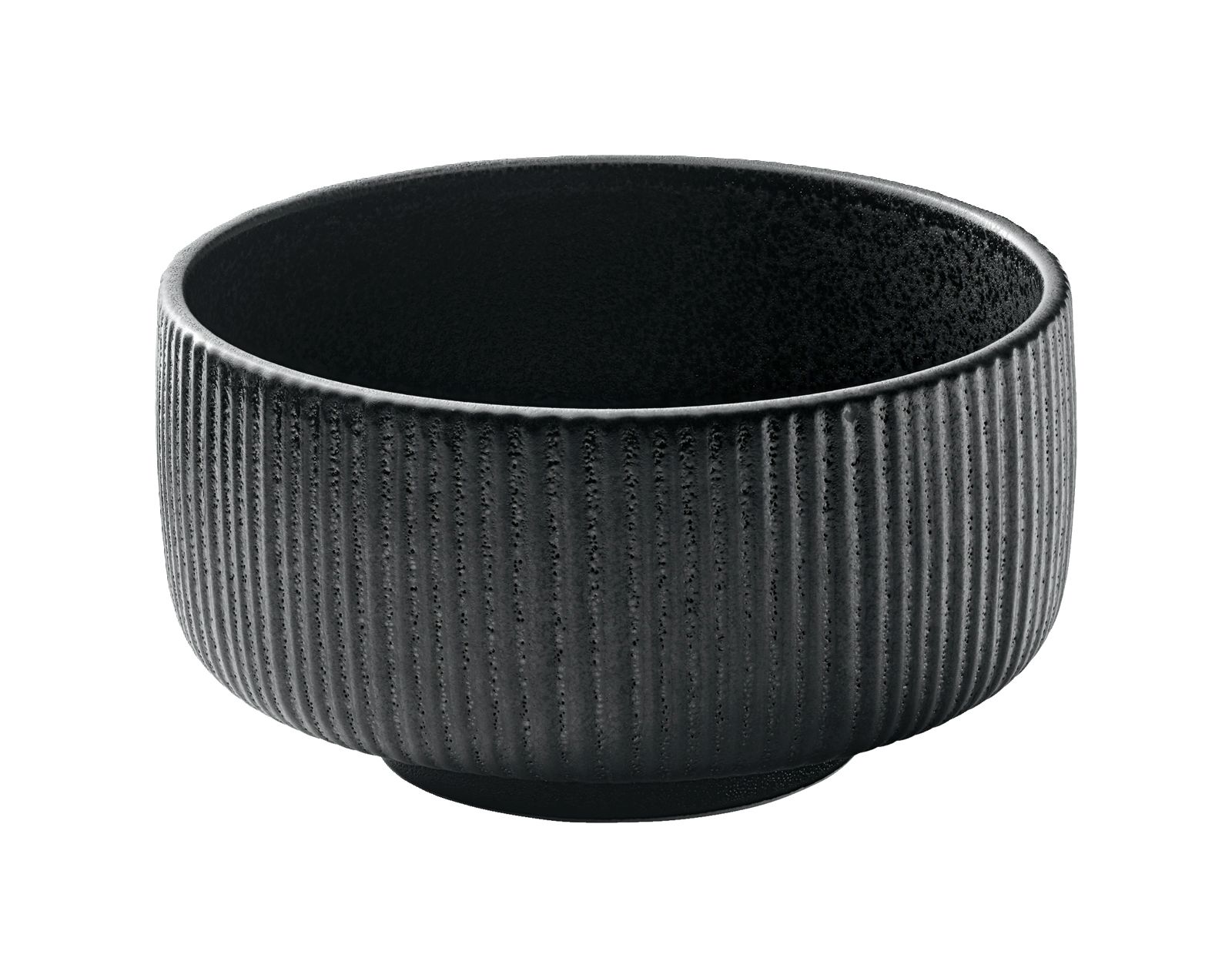Schale rund 15cm 0,88l NARA RELIEF schwarz