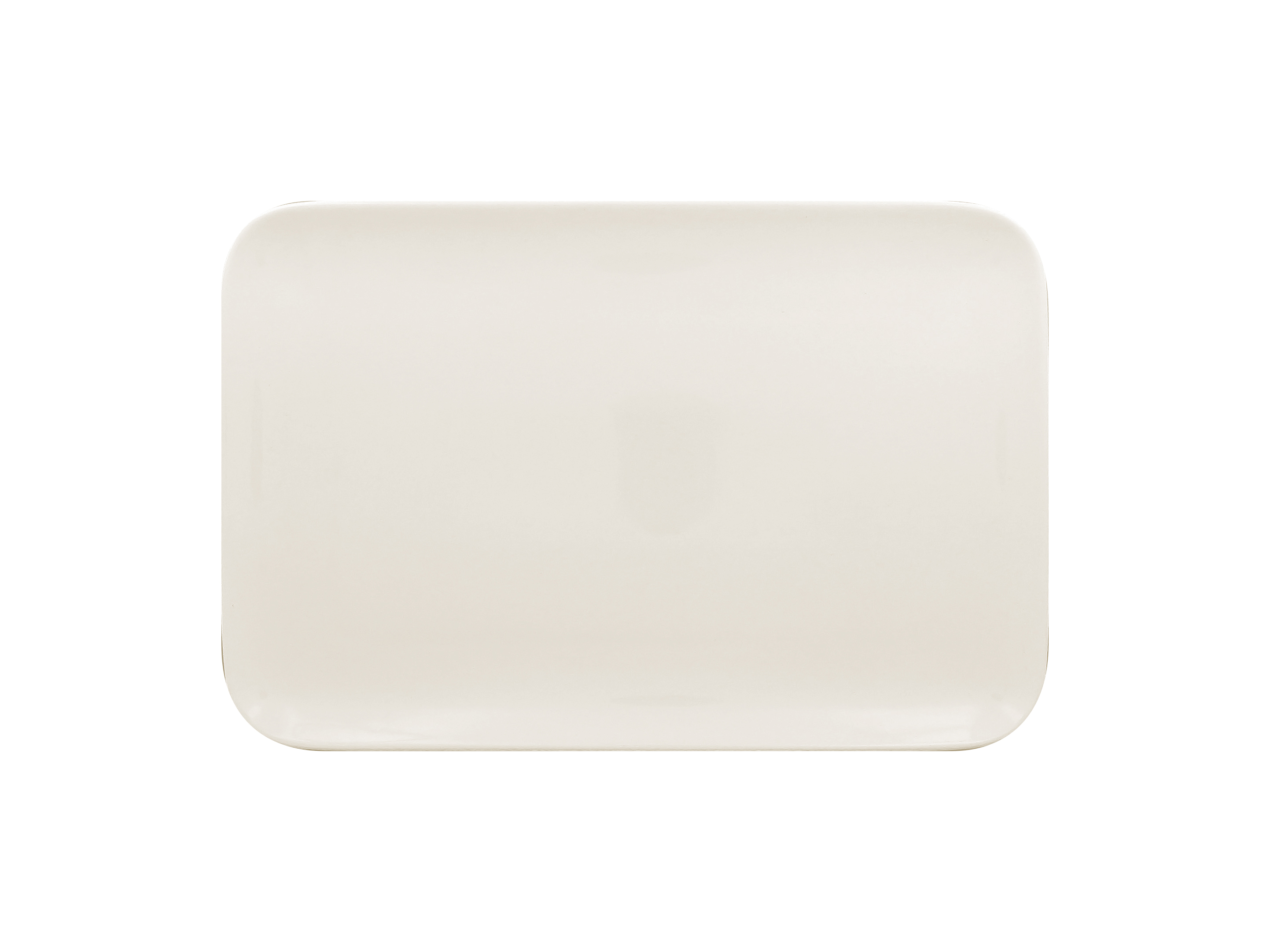 Platte eckig 33,4x20x1,8cm AUREA white