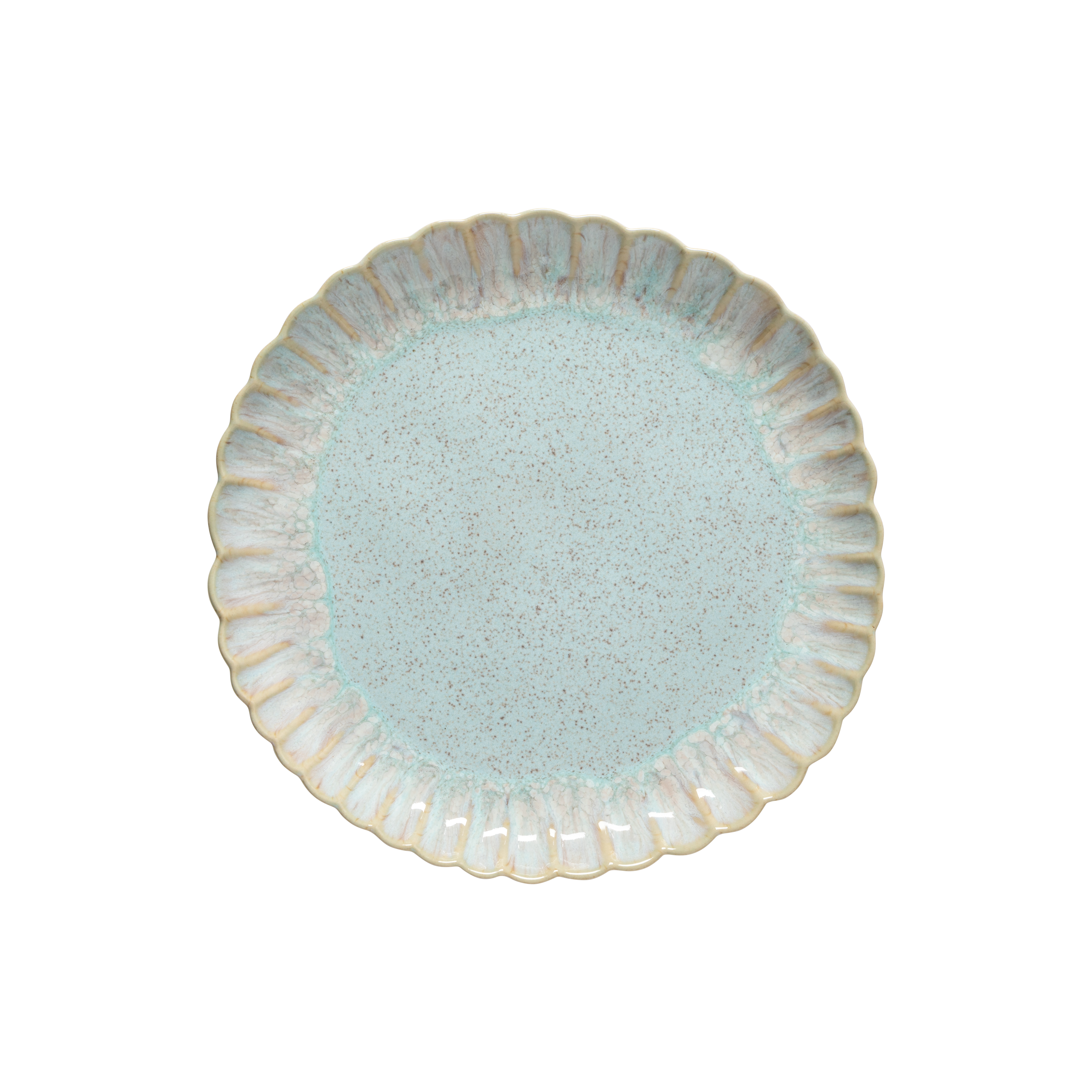 Teller flach 27cm MALLORCA sea blue