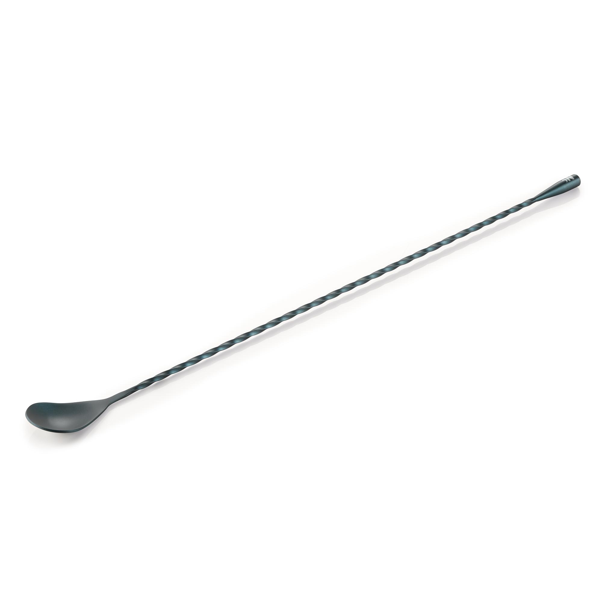 Barlöffel Twisted Classic 40cm NOCTURN 18/8 blau matt