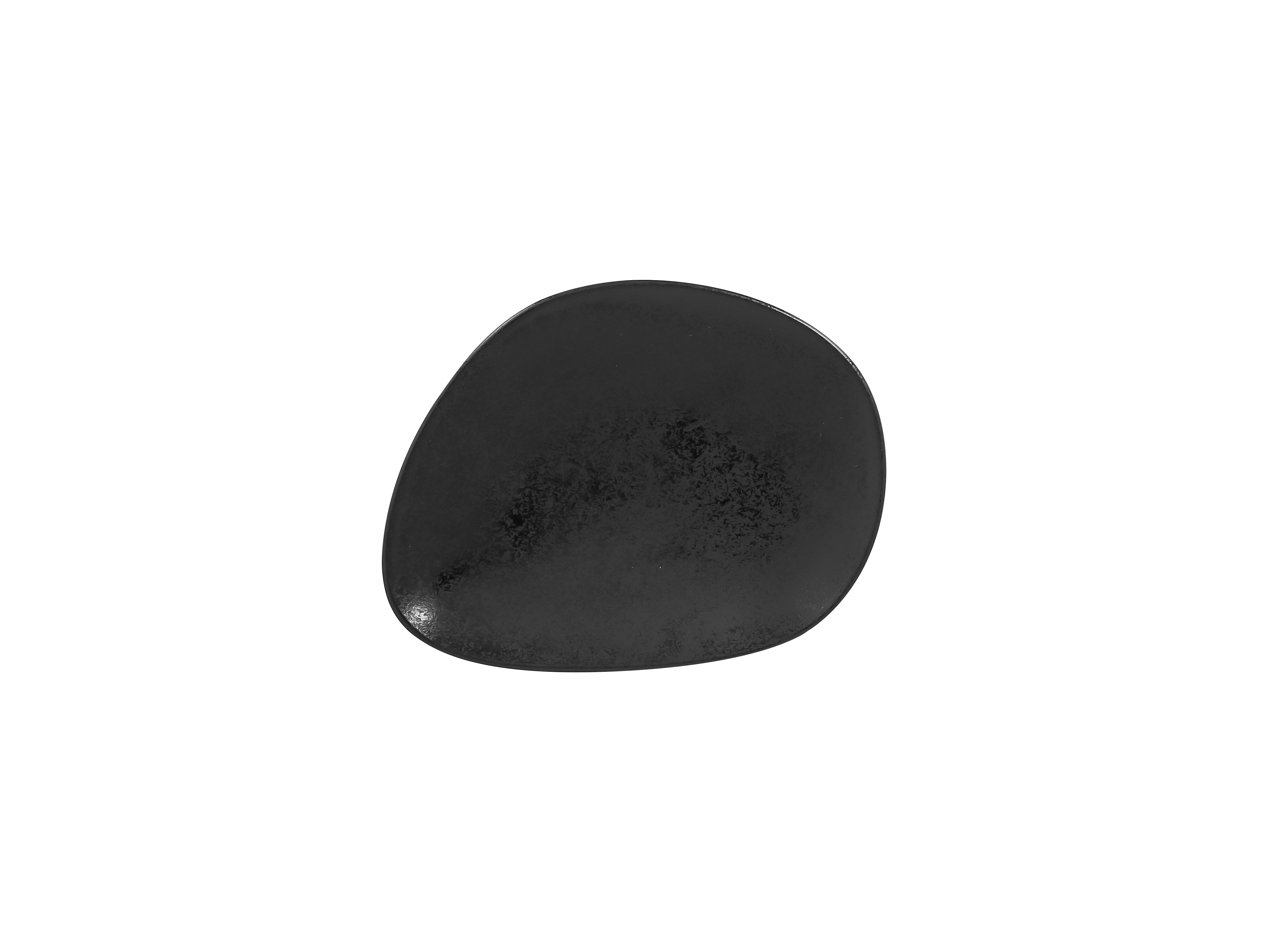 Teller 20x16cm SUGGESTIONS SHAPED schwarz
