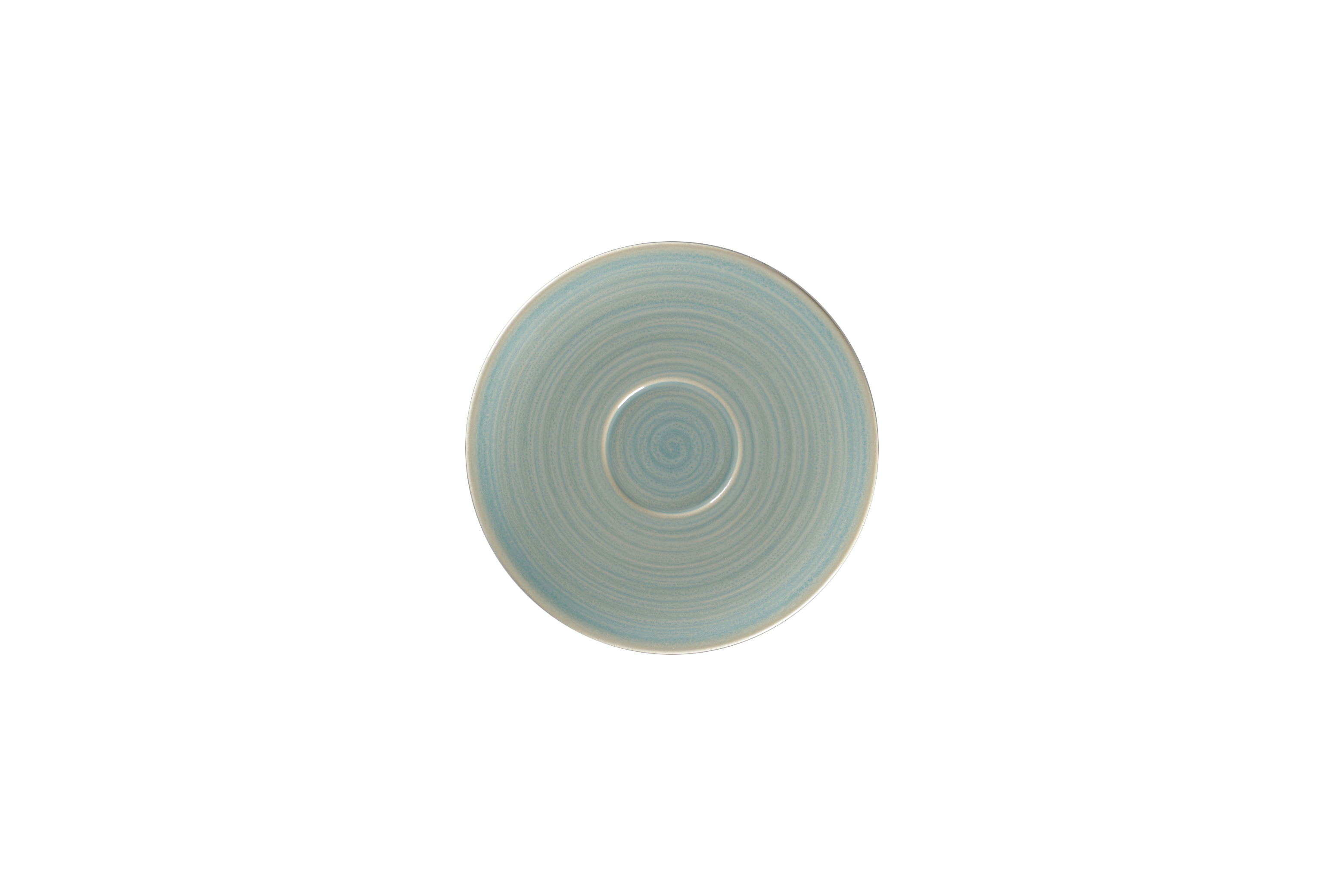 Kaffee-Untertasse 17cm RAKSTONE SPOT saphire green