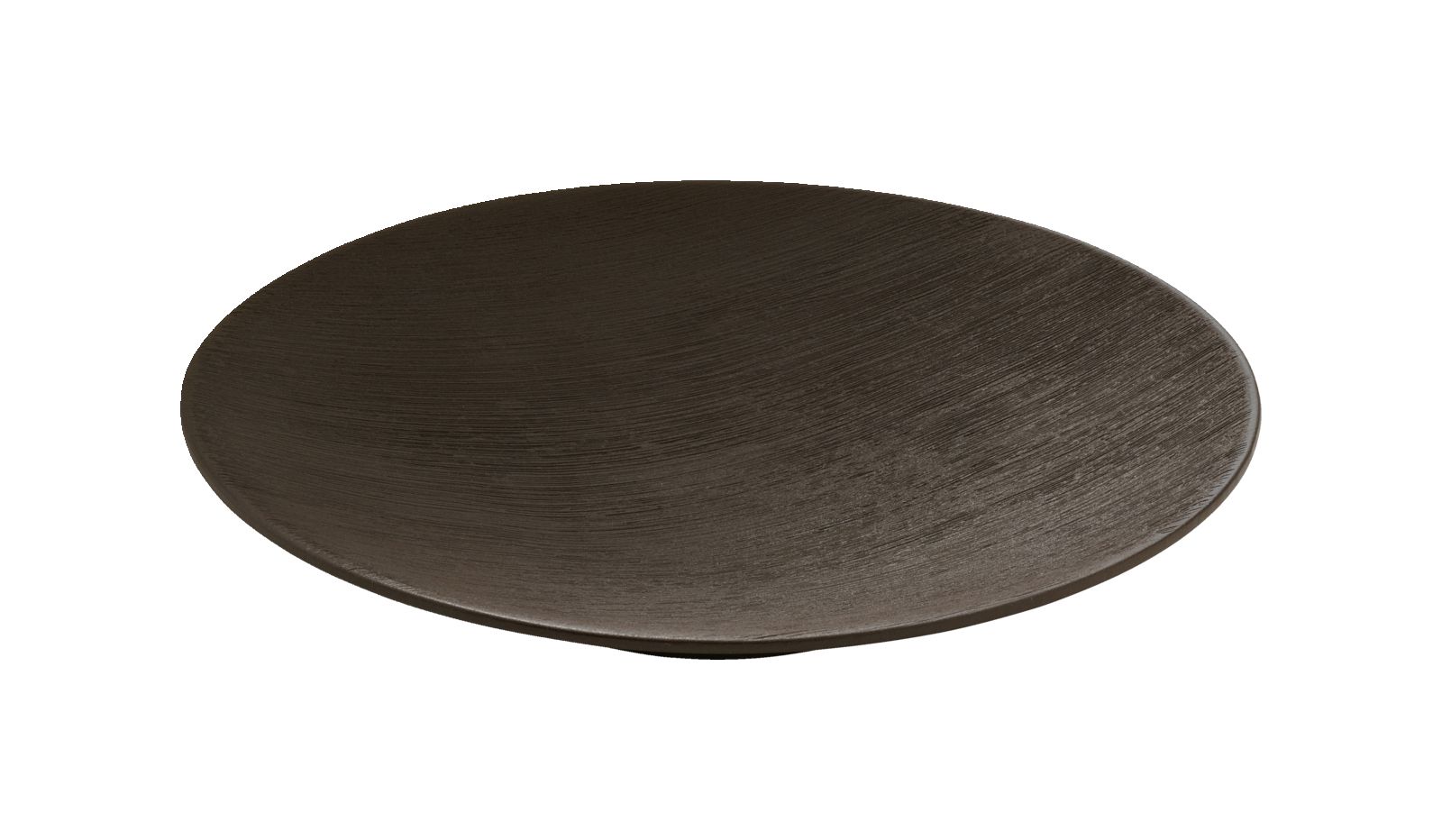 Teller Coup tief 28cm BRUSH schwarz