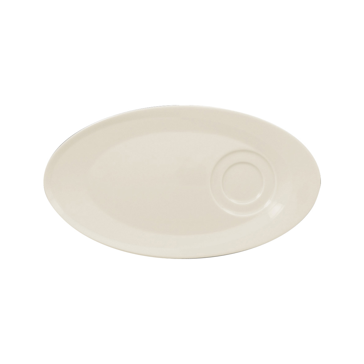 Kombi-Untertasse oval 29x16x2cm GIRO white
