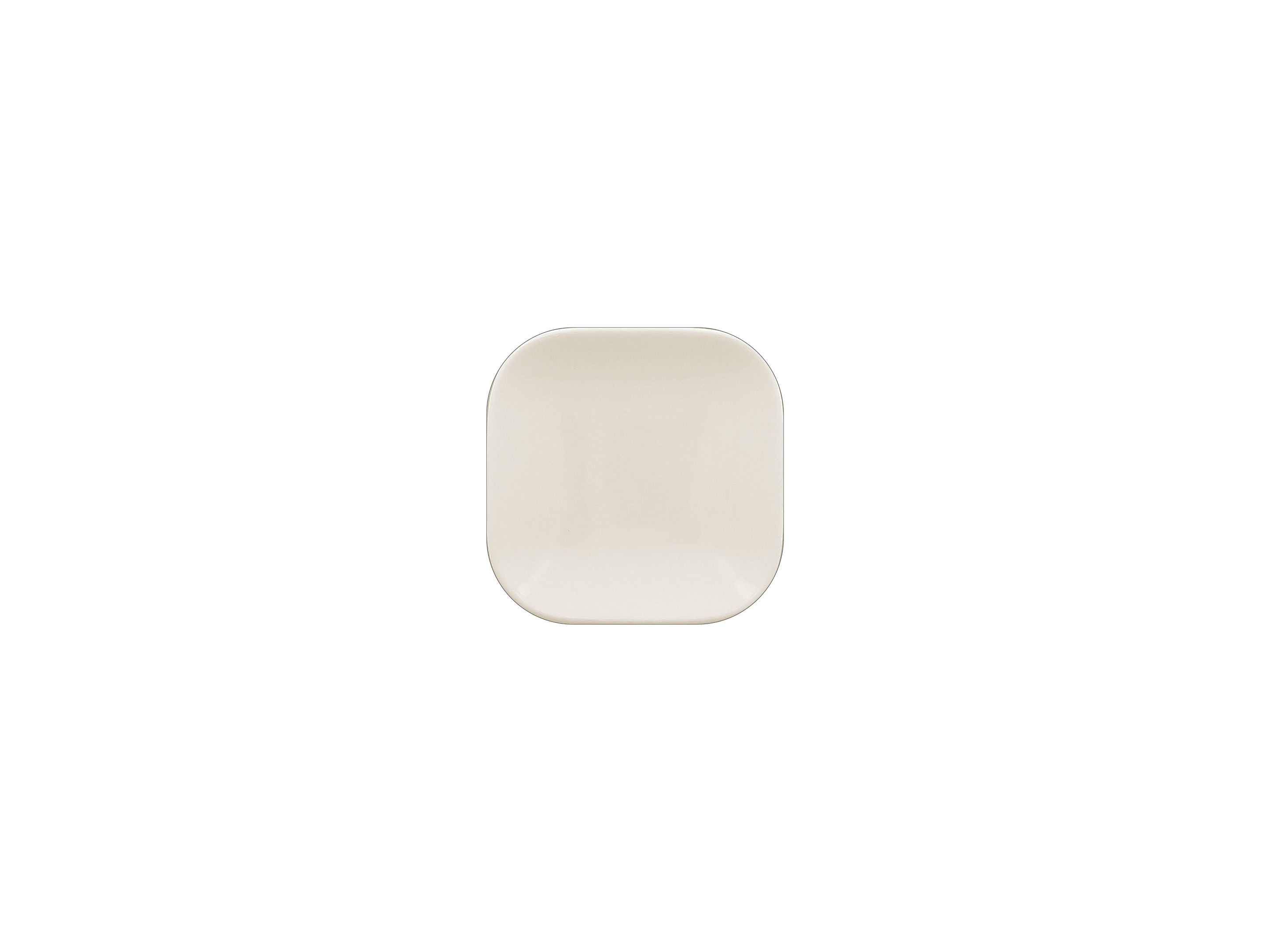 Teller eckig 10,9x10,9x1,7cm AUREA white