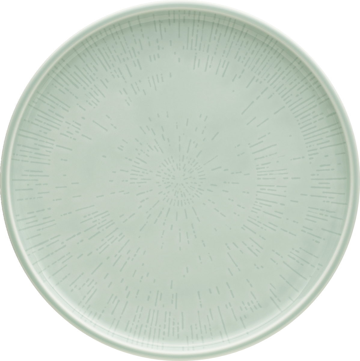 Teller flach rund coup Struktur 24cm SHIRO GLAZE FROST