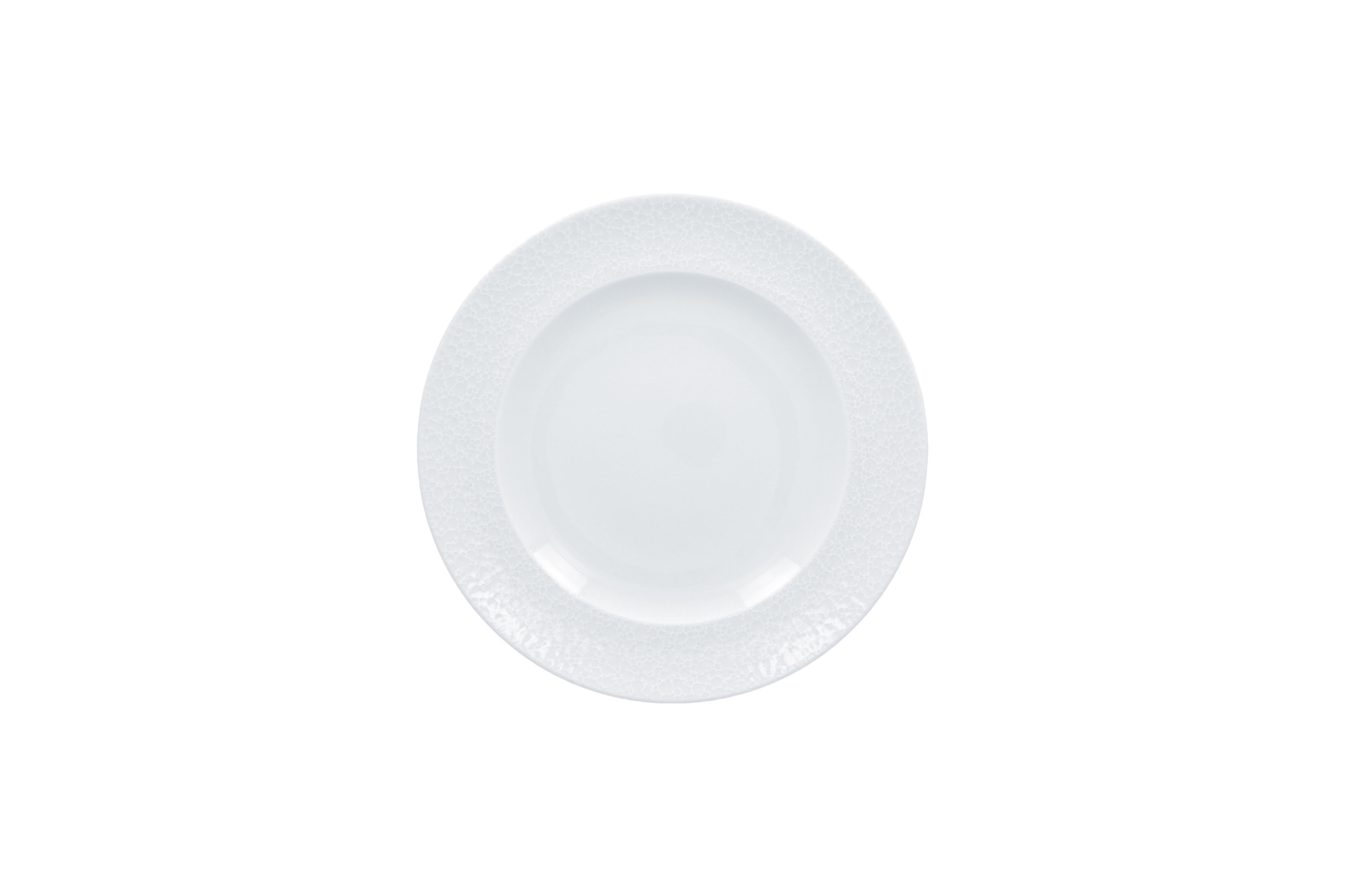 Teller flach Ø23,9cm H2,6cm CHARM white