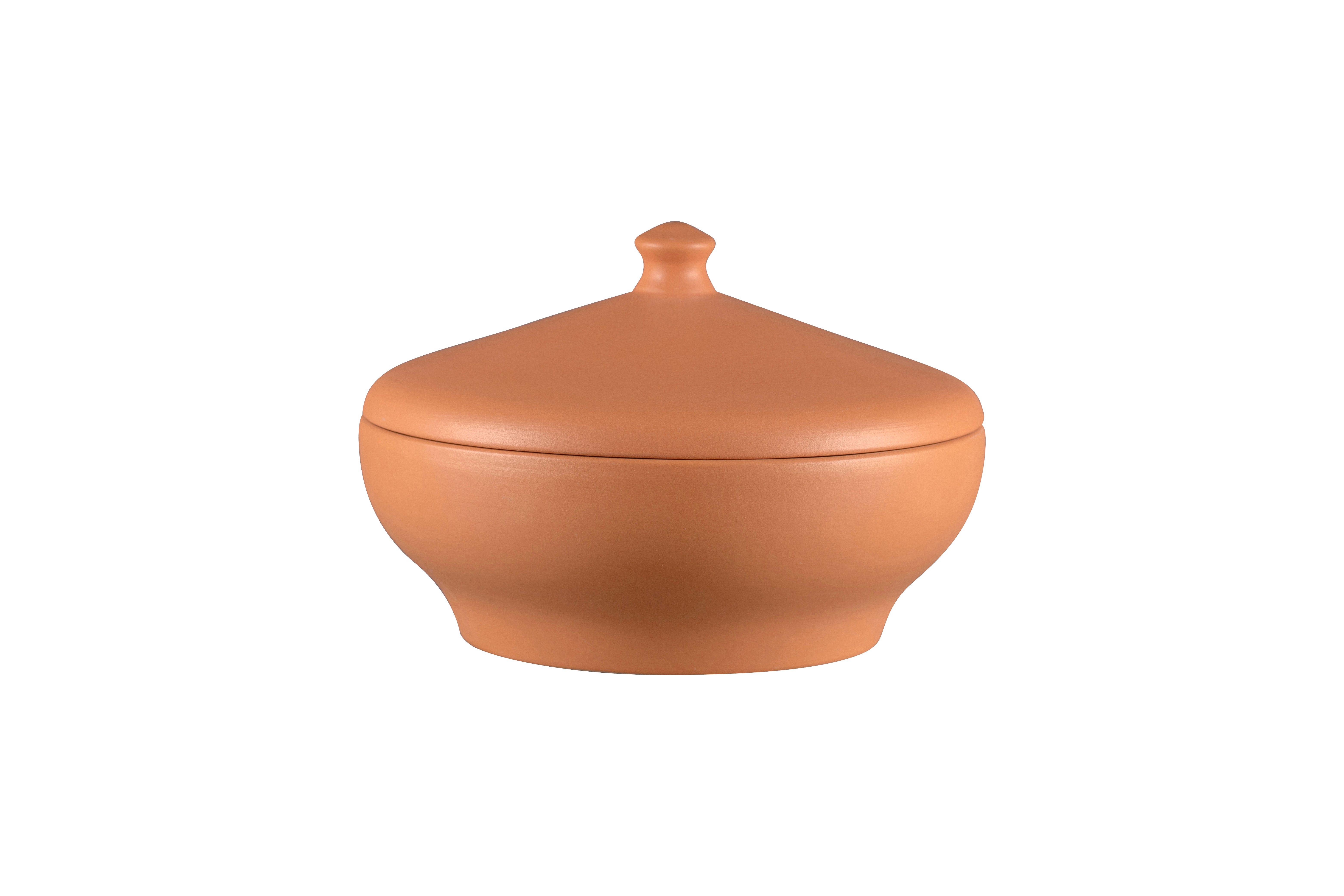Suppenterrine mit Deckel Ø23,7cm H15,6cm 2,17L BAANTNA TERO PRIMA terracotta