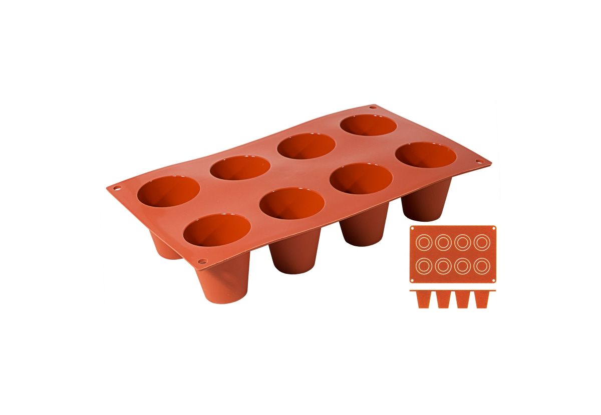 Silikon-Backmatte DARIOL mit 15 Formen