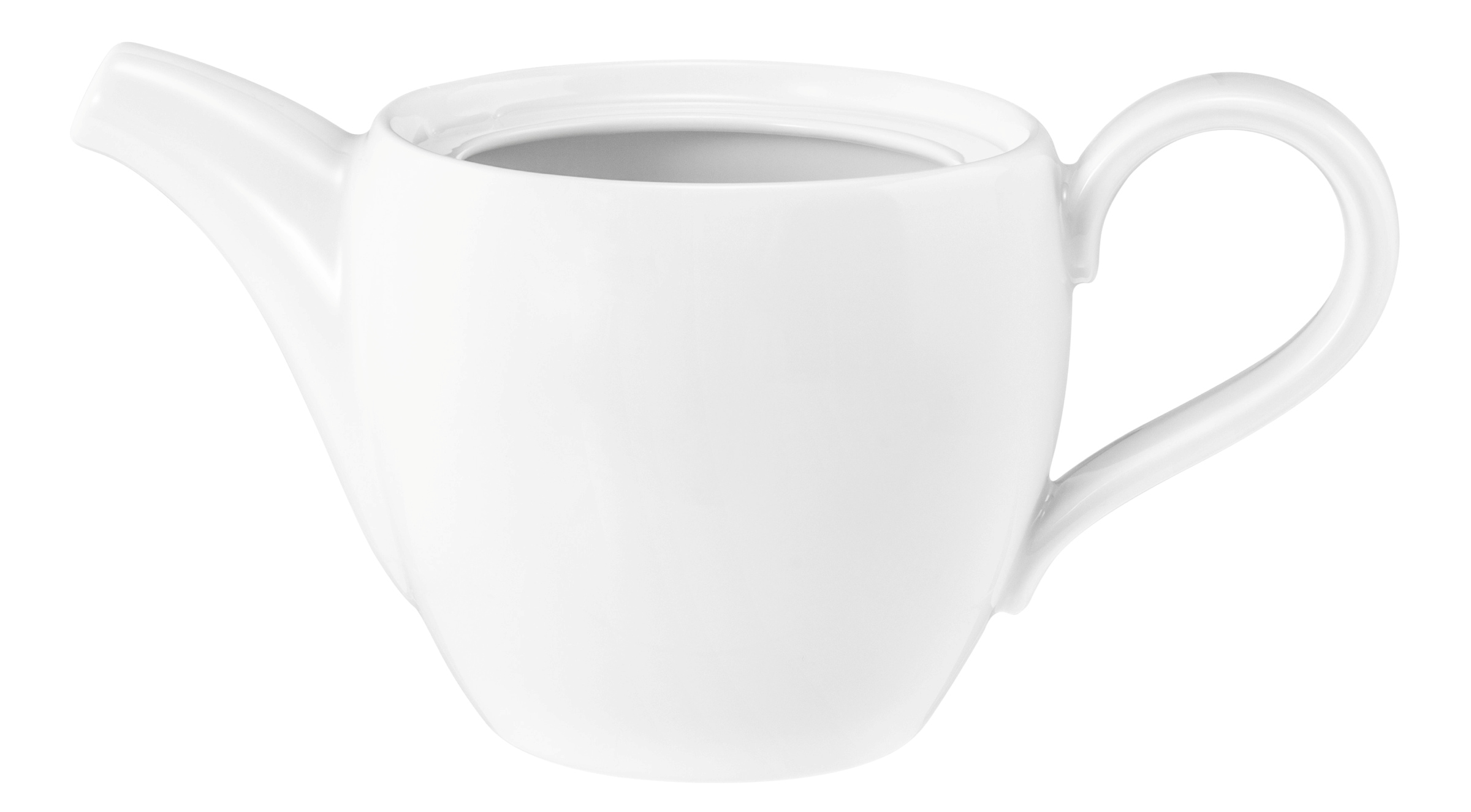 Kaffeekannen-Unterteil rund 0,4l BLUES perlgrau