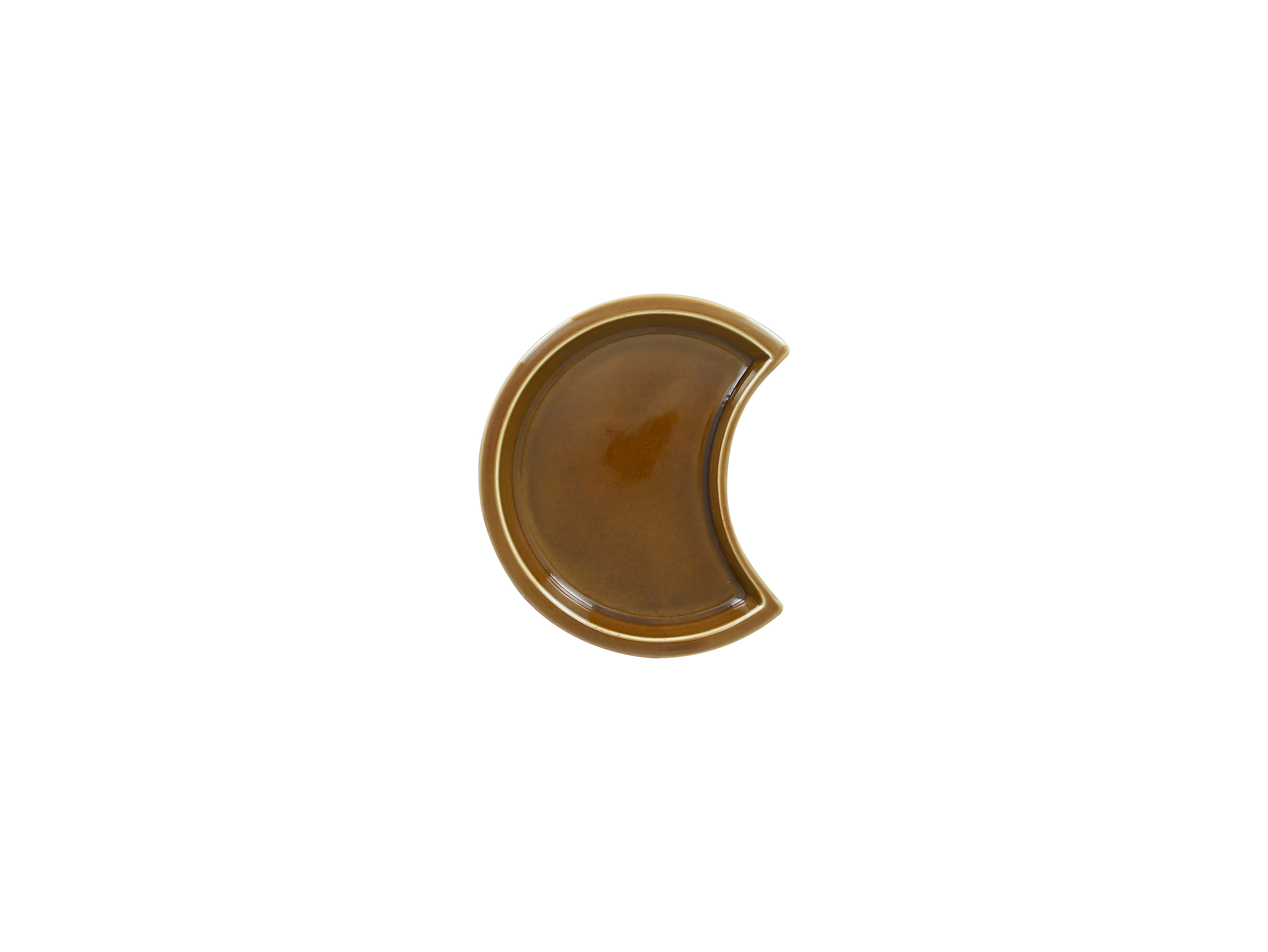 Deckel flach 14,5x12,5x2cm ASHORE caramel brown