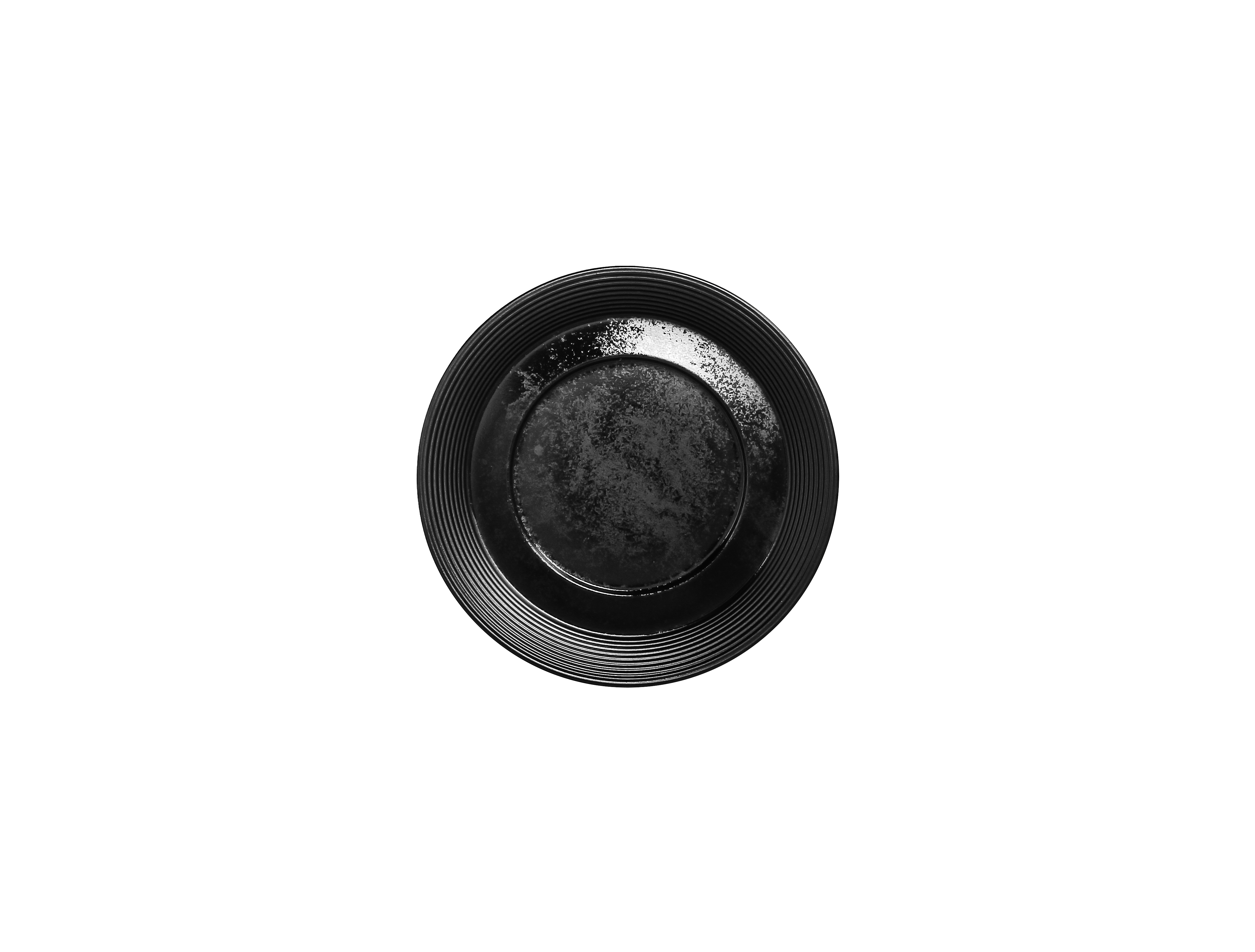 Milchkaffeeuntertasse Ø18,5cm H2,5cm EDGE black
