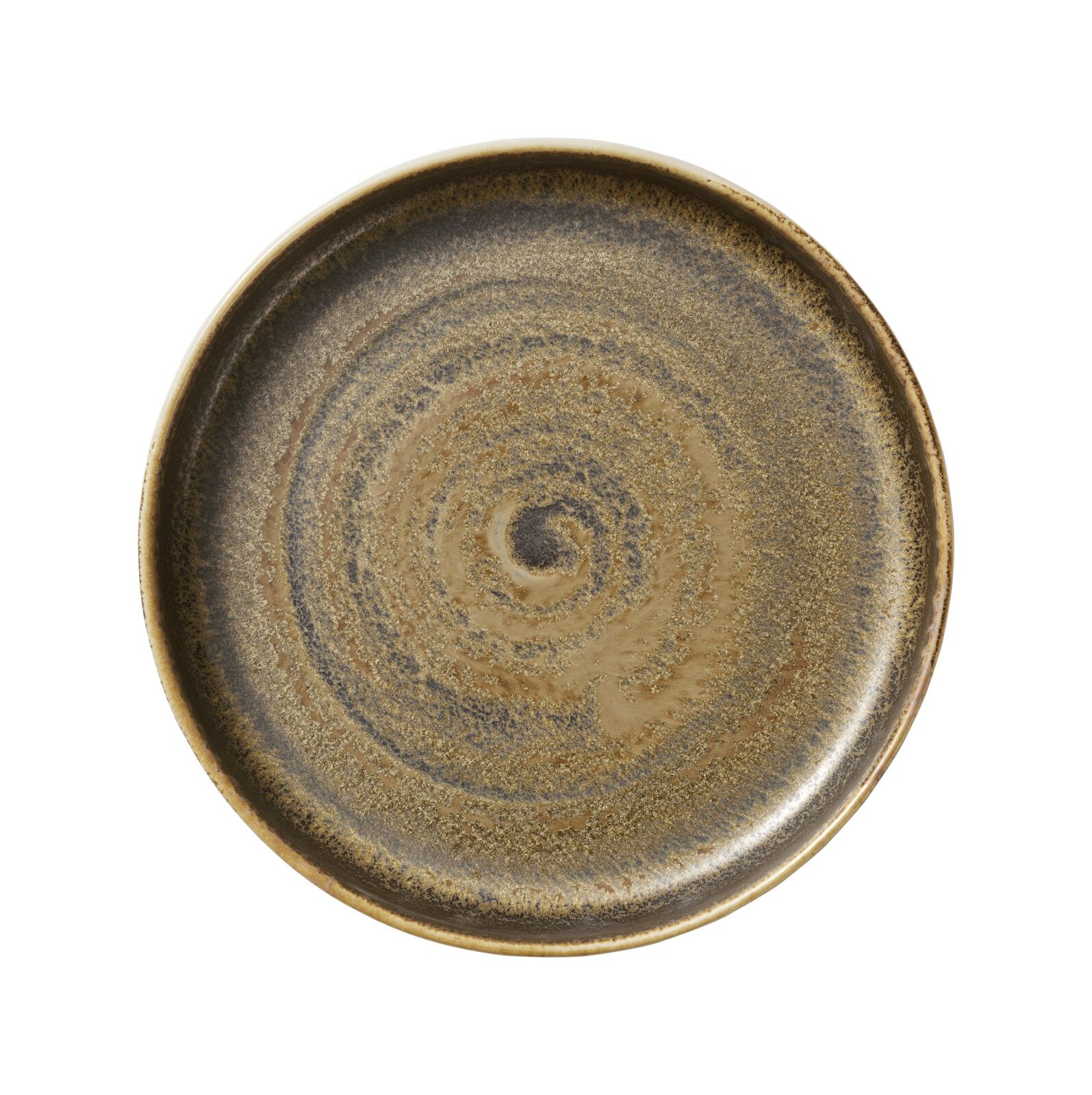 Teller tief rund hoher Rand 24cm PERFECT MATCH cumin