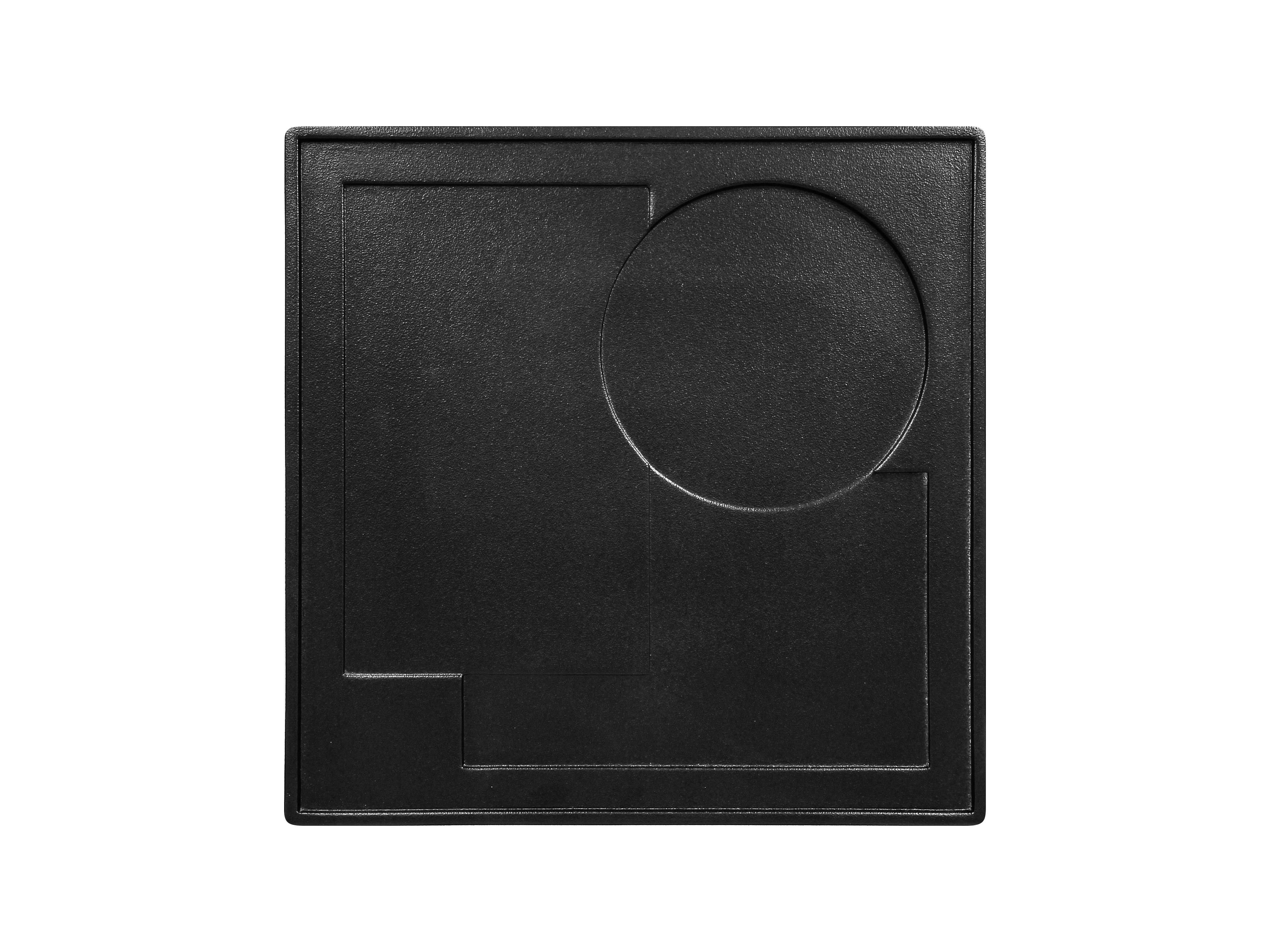 Platte eckig Yasai 30x30x2cm SENSATION black