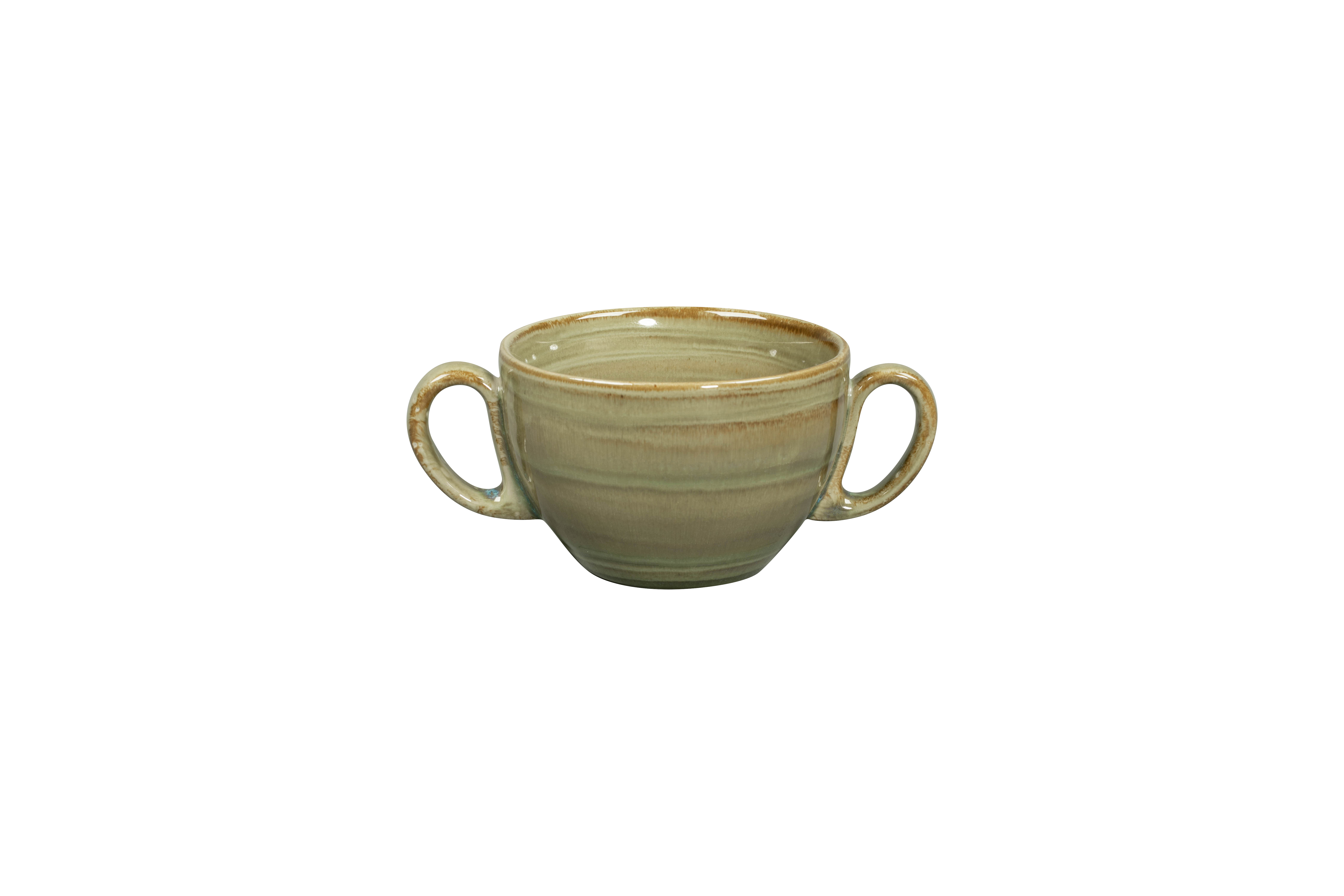 Suppentasse 10cm / 0,28l RAKSTONE SPOT emerald green
