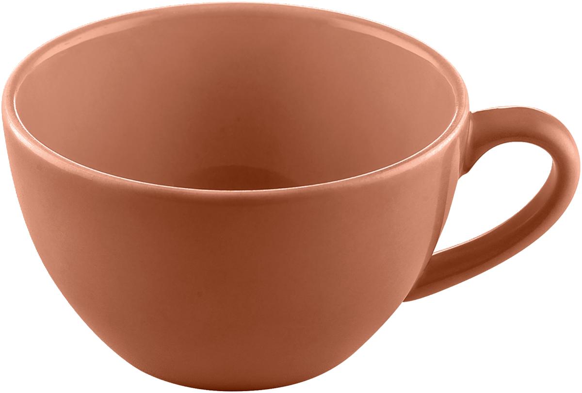 Milchkaffeetasse 0,45l SANDSTONE ORANGE UNI