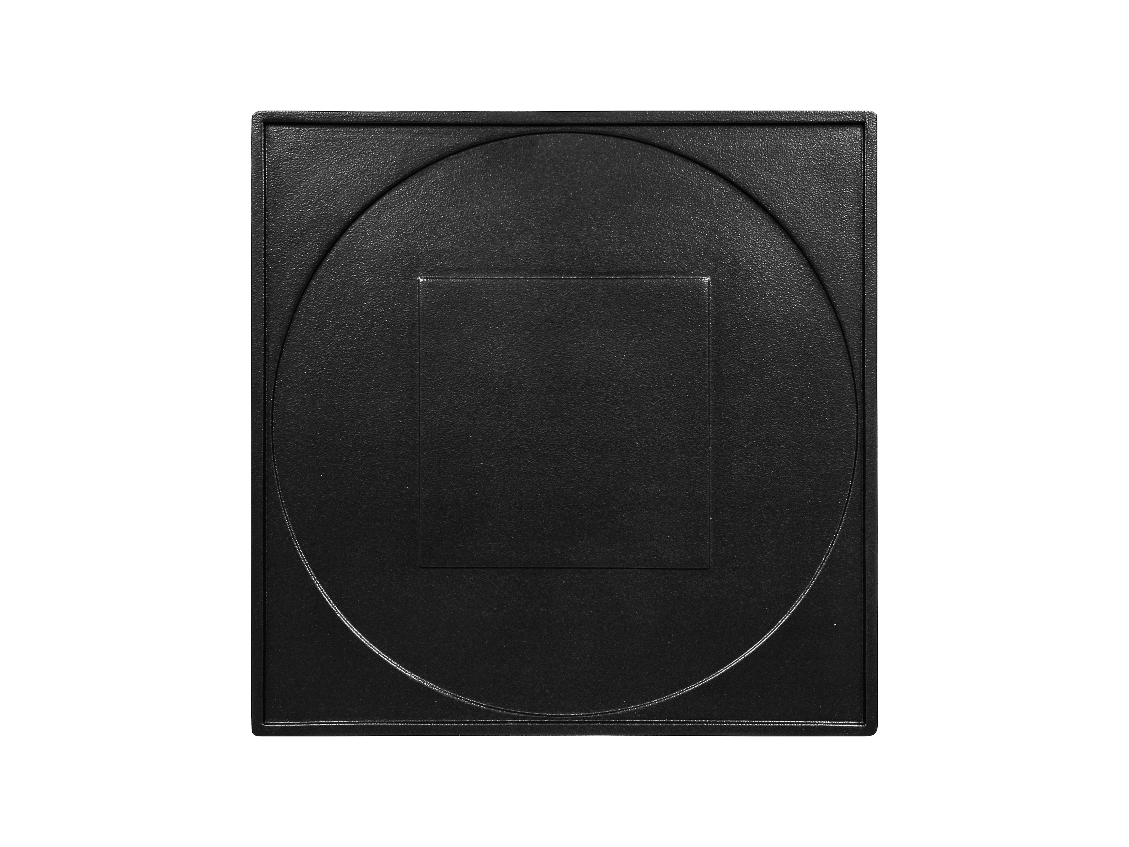 Platte eckig Kaisui 30x30x2cm SENSATION black