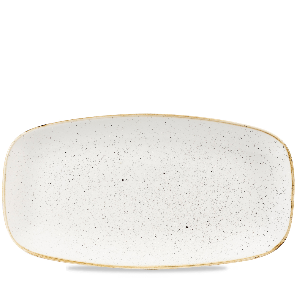 Platte 35,5x18,9cm No. 4 STONECAST barley white