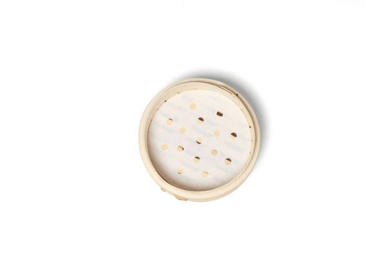 Perforiertes Papier für Bambusdämpfer 17cm DIM-SUM