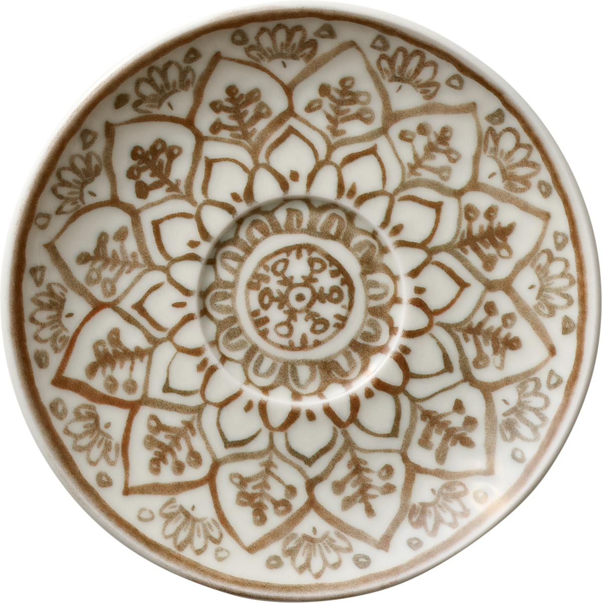 Kaffeeuntertasse rund sienna 15cm SOULMATE