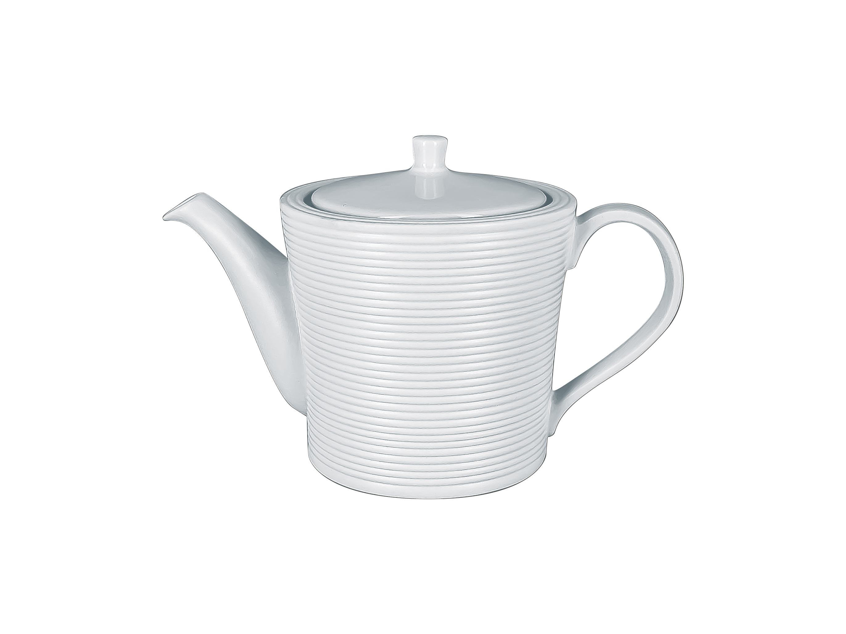 Teekanne mit Deckel Ø10,5cm H11,4cm 0,4L EVOLUTION white