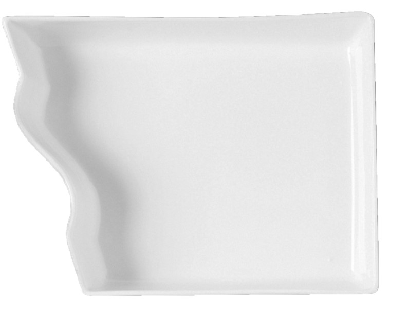 Schale Ende 27x20x6cm BUFFET