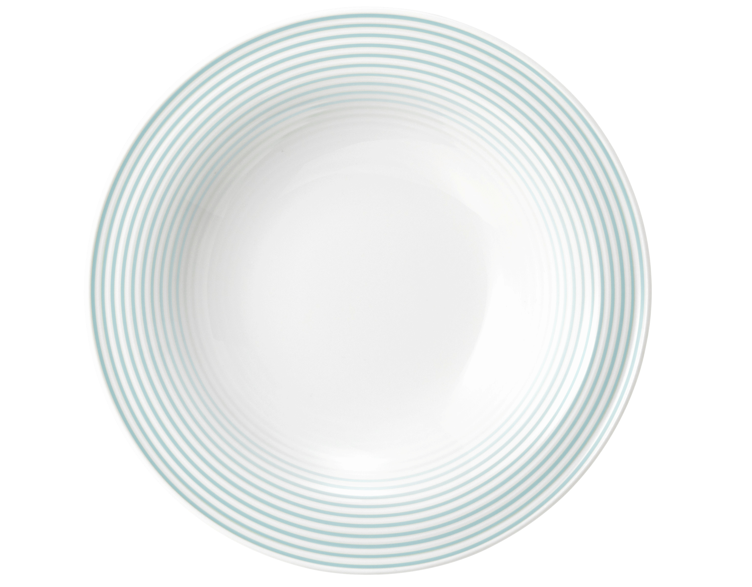 Teller rund mit Relief tief 19cm BLUES arktisblau