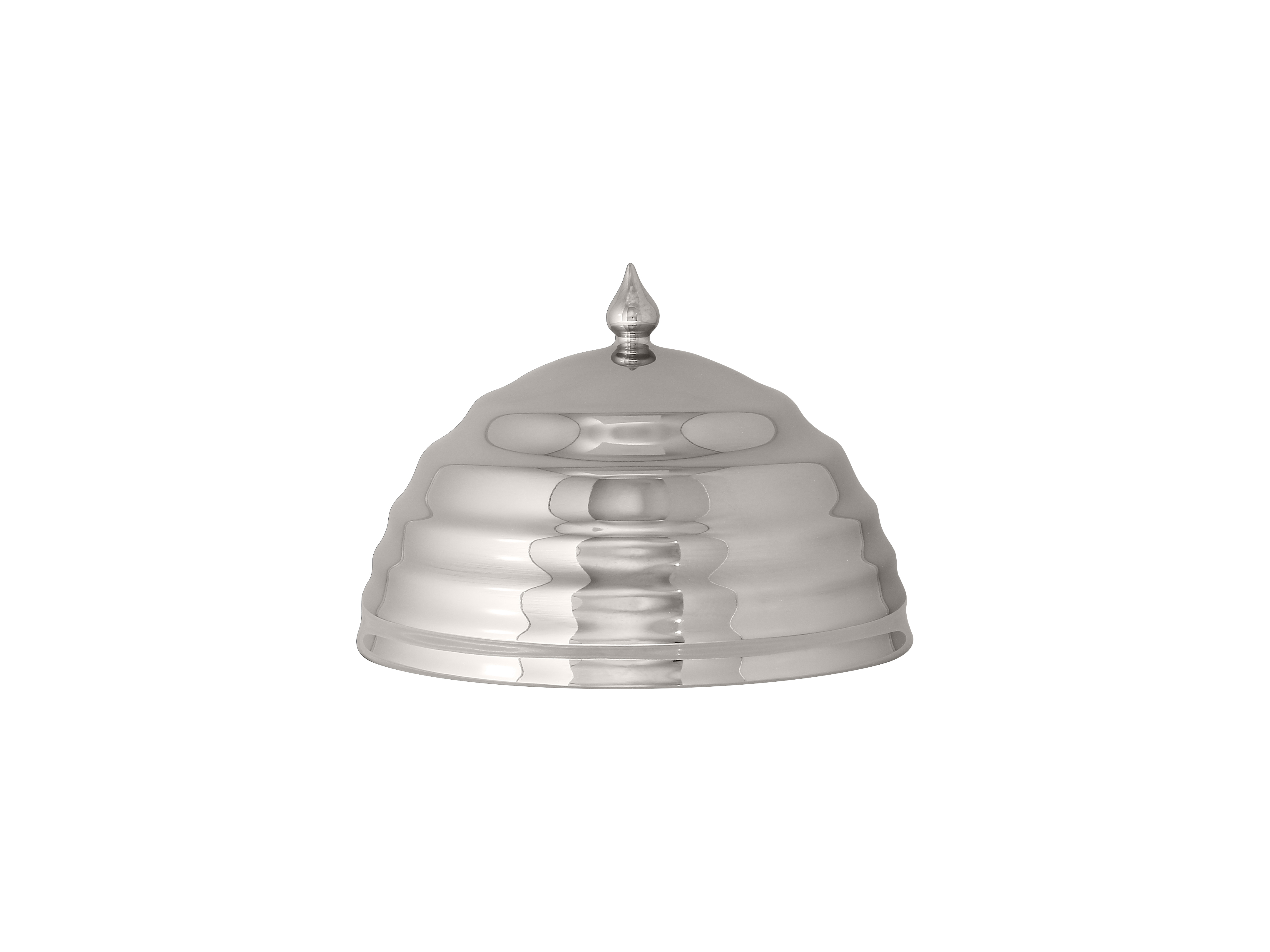 Cloche Topfen Ø18cm H13cm HIDE silver