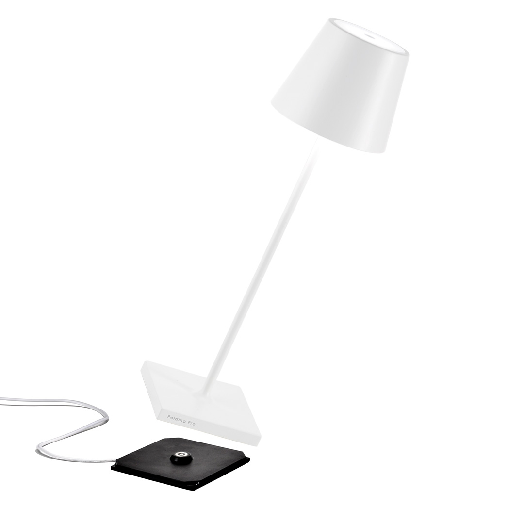 LED-Leuchte H38cm POLDINA PRO white