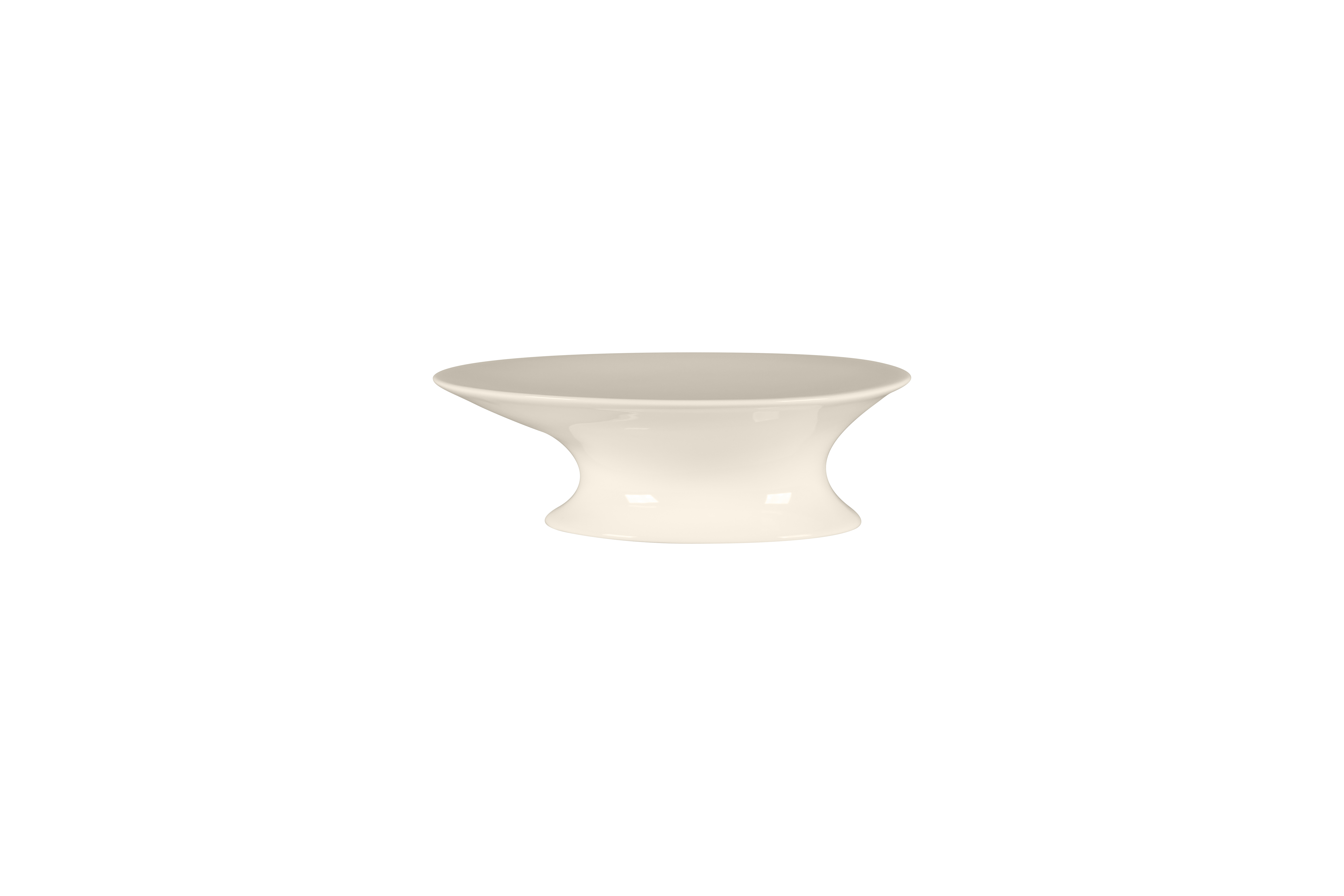Teller flach erhöht 19x17,7x5,8cm BRAVURA
