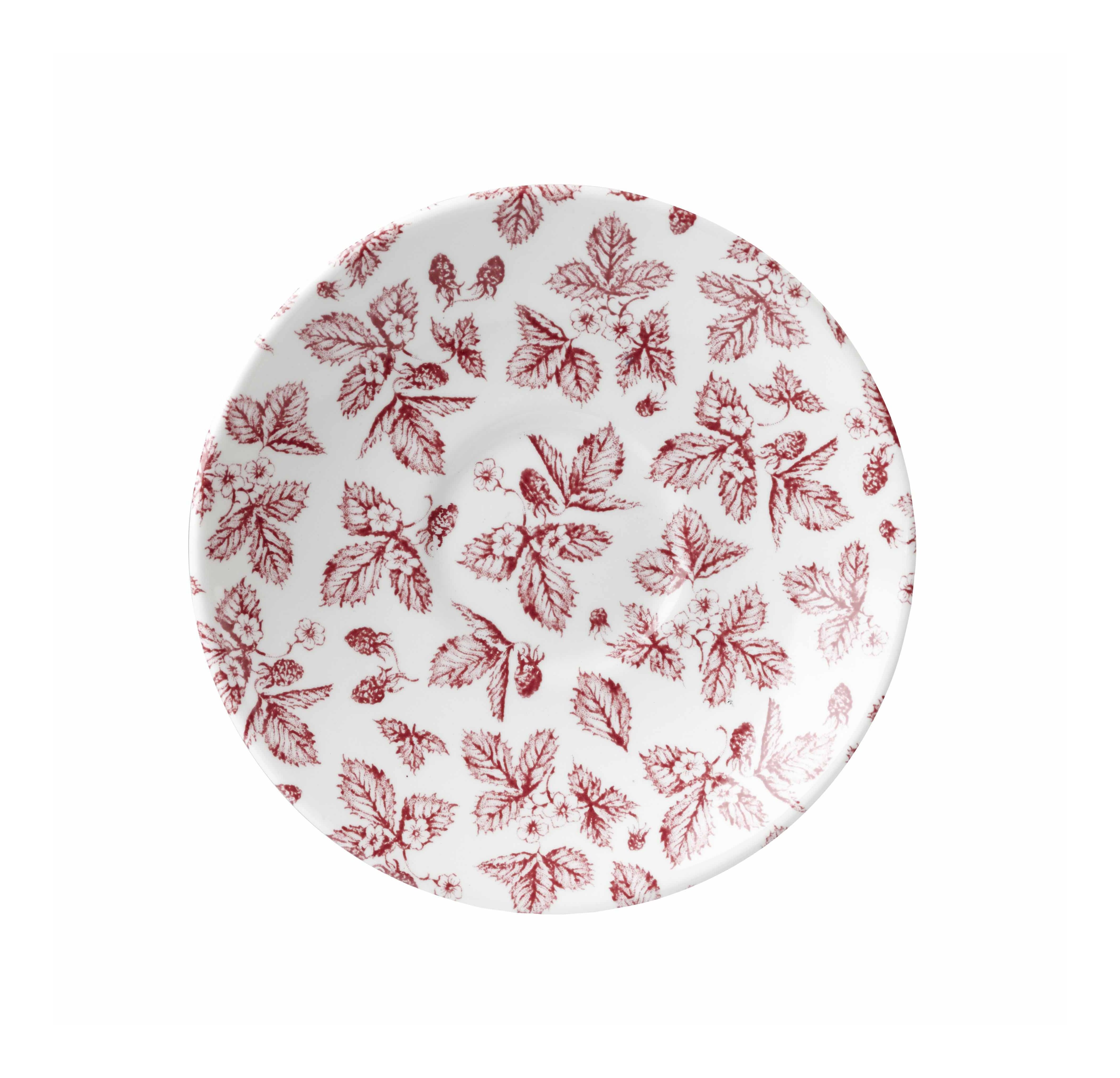 Untertasse 14cm VINTAGE PRINTS cranberry bramble