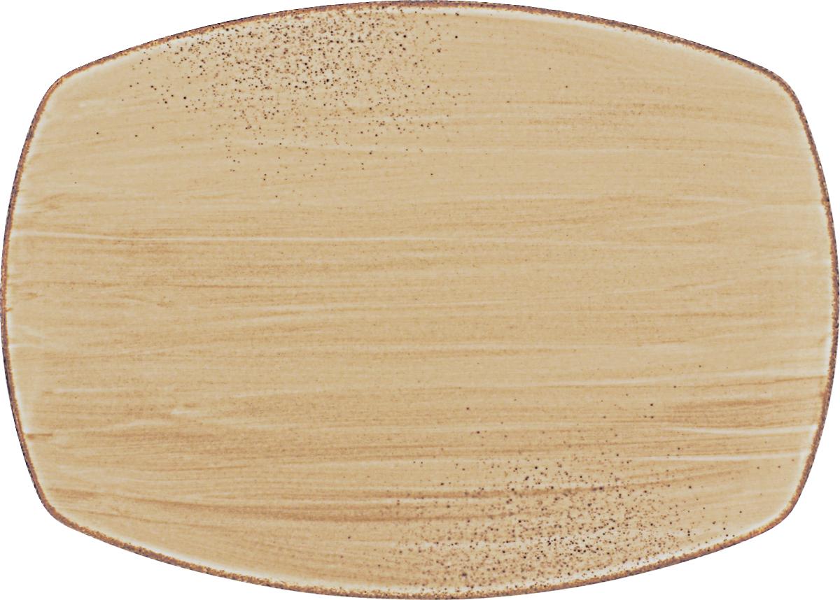 Platte rechteckig coup 32x23cm MODERN RUSTIC sand