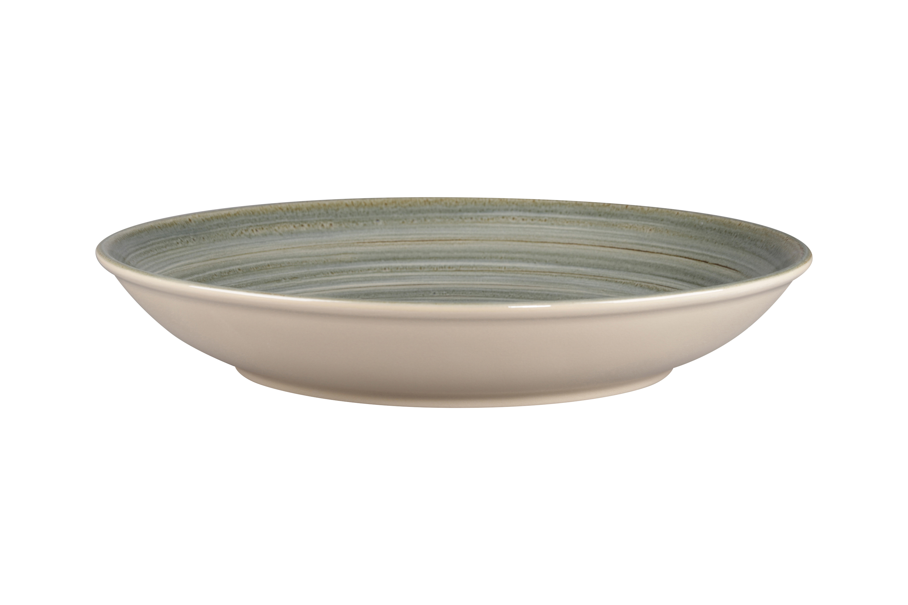 159533 Teller tief coup 30cm RAKSTONE SPOT peridot green