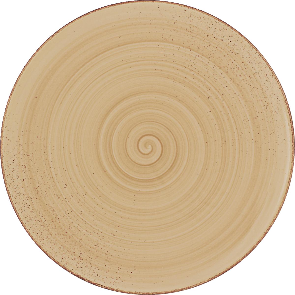 Teller flach rund coup 28cm MODERN RUSTIC sand