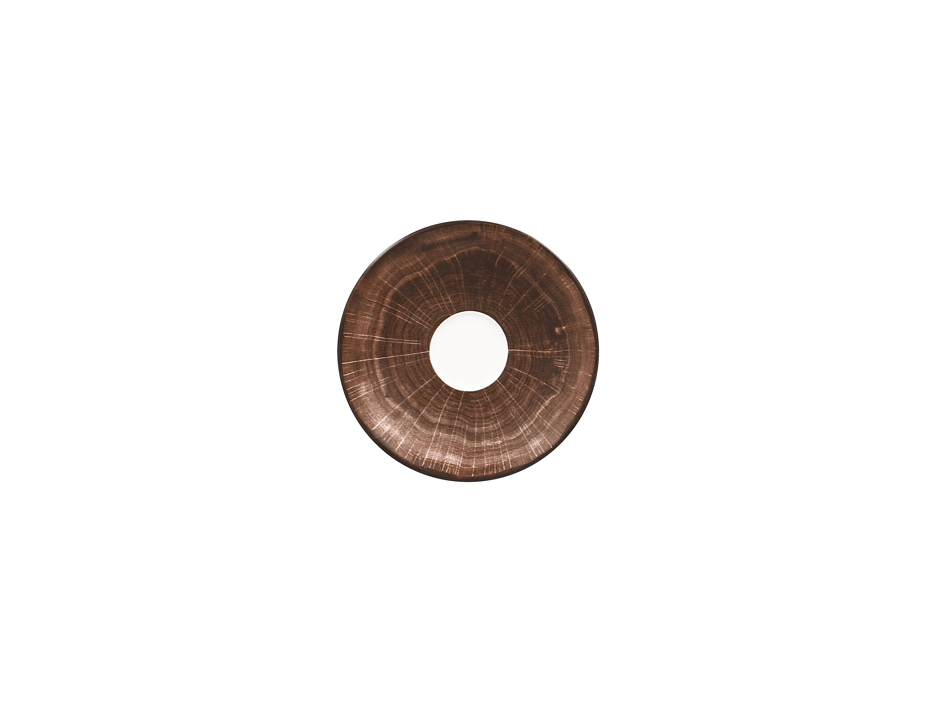 Kaffee-Untertasse 15cm FUSION WOODART oak-brown