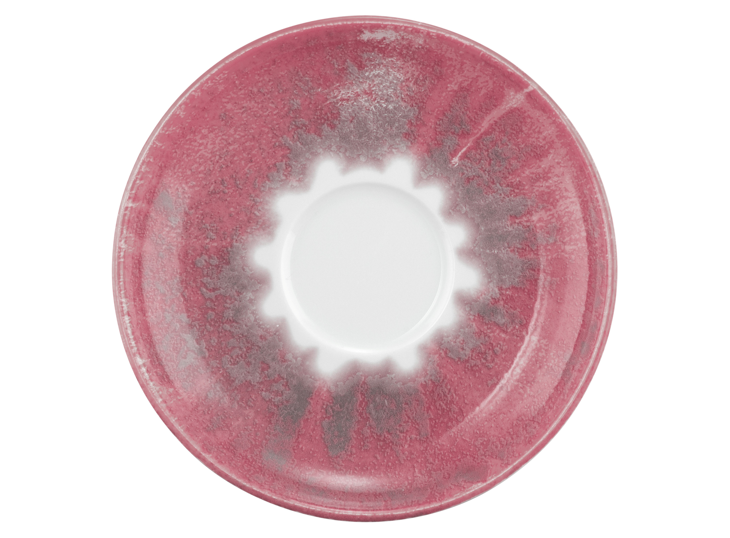 Kaffeeuntertasse rund 1131 MODERN LIFE batik hibiskus