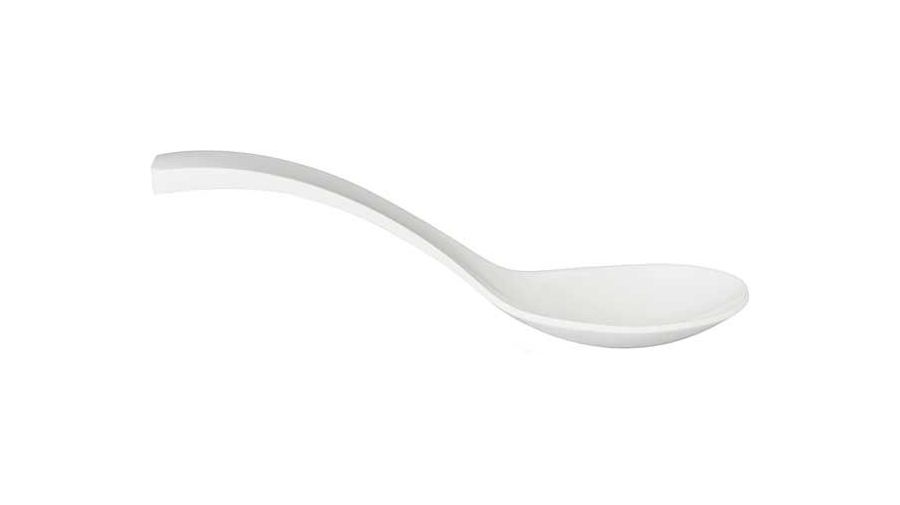 Salatlöffel 24cm weiß MF