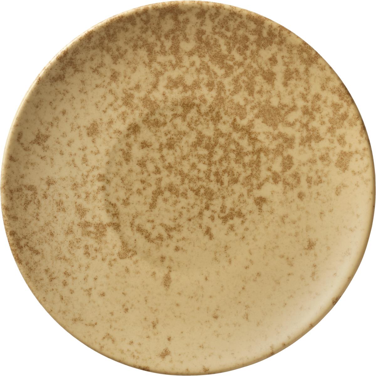 Teller tief rund coup 30cm SANDSTONE DARK YELLOW