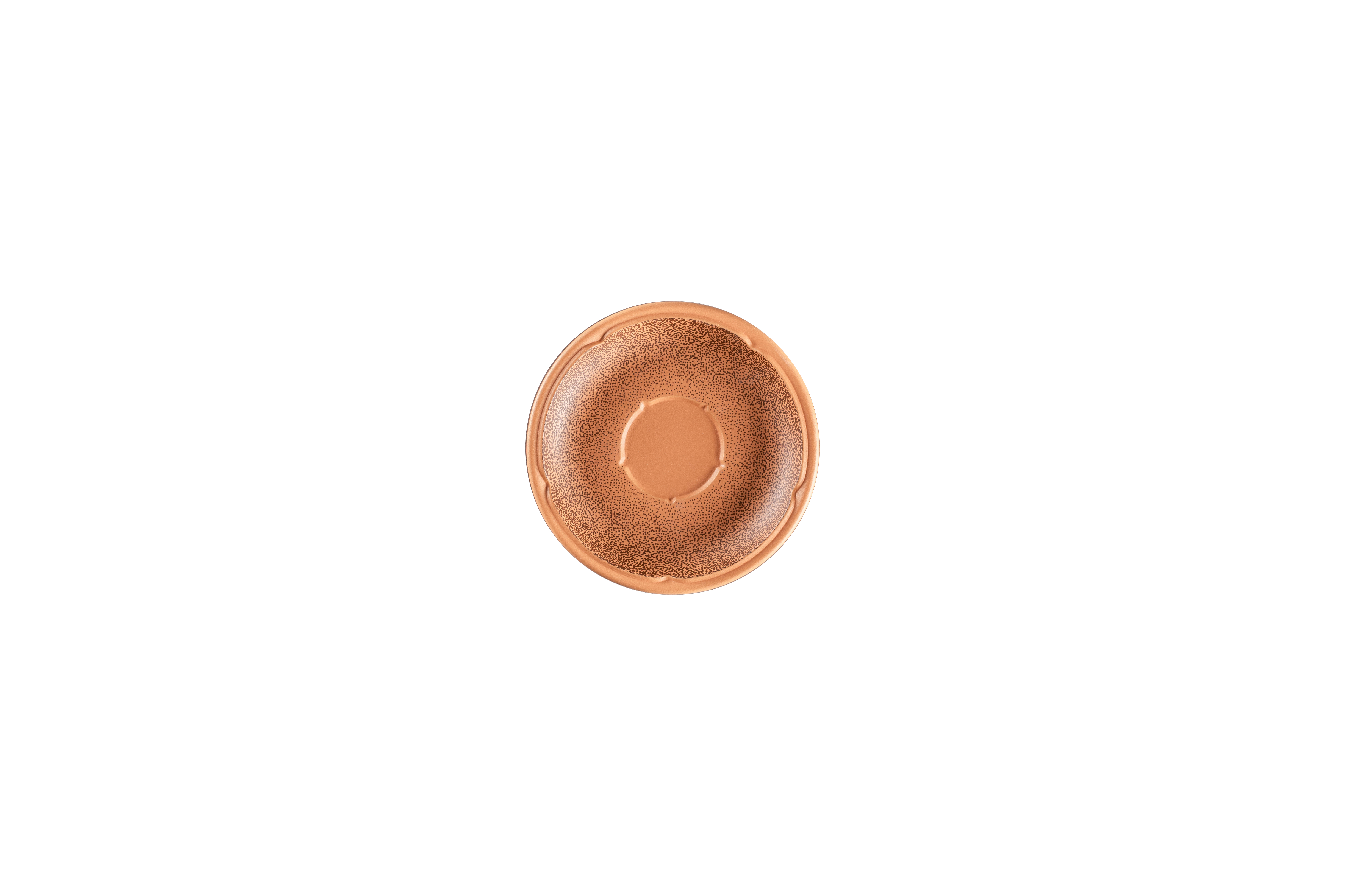 Espressountertasse Ø13cm H2cm TERO DENIA decorated terracotta